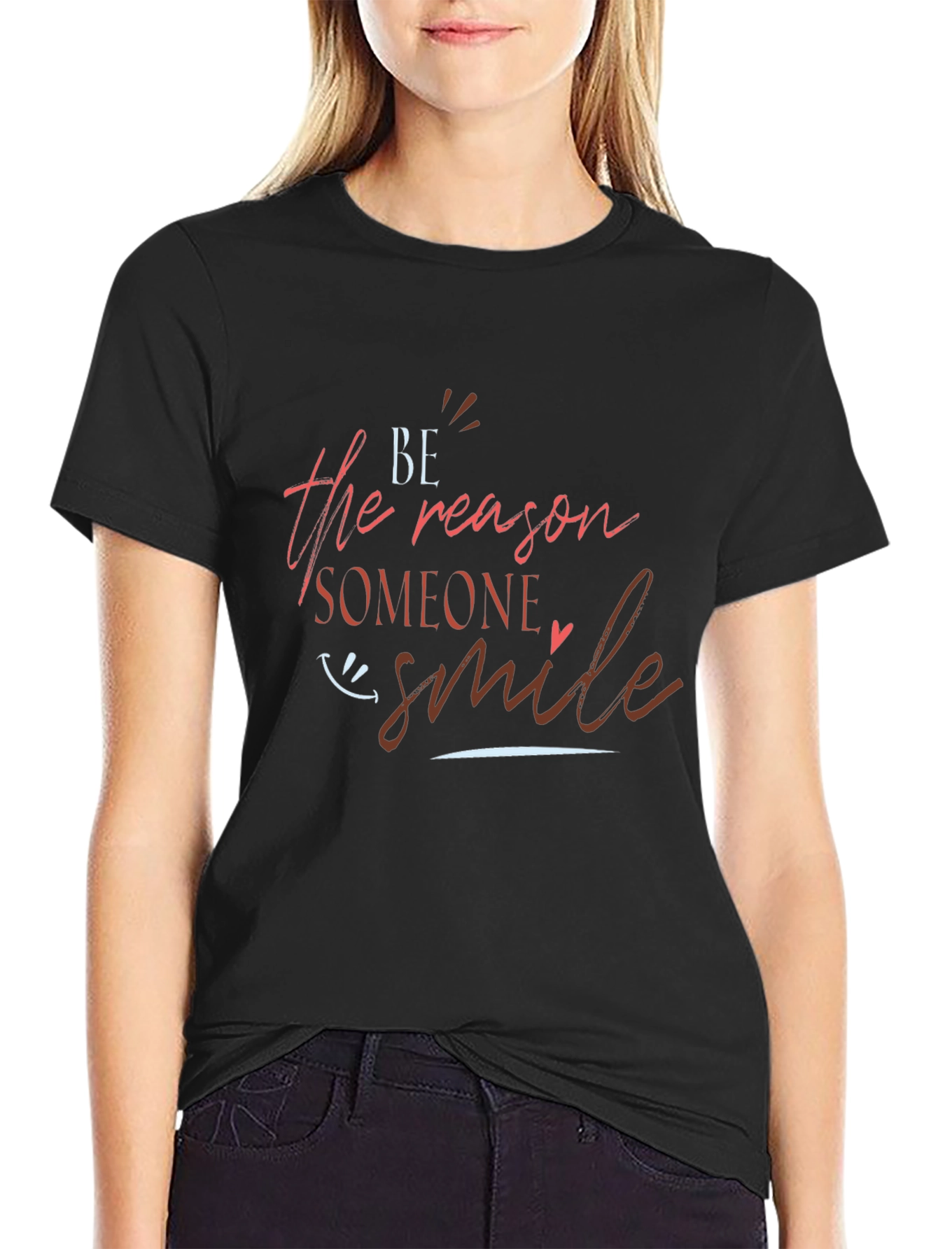 Be the Reason Smile Graphic T-Shirt