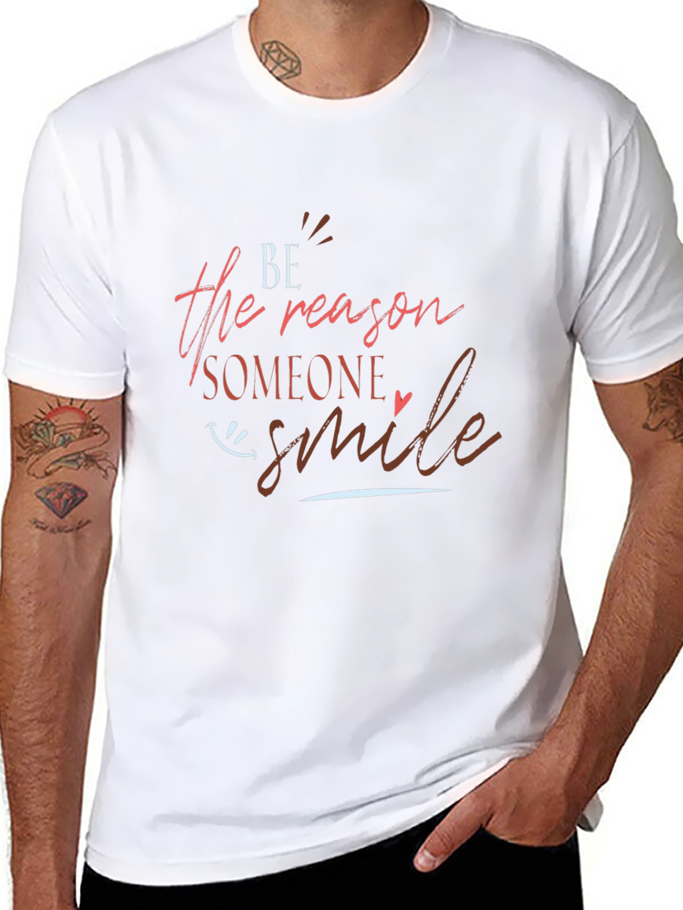 Be the Reason Smile Graphic T-Shirt