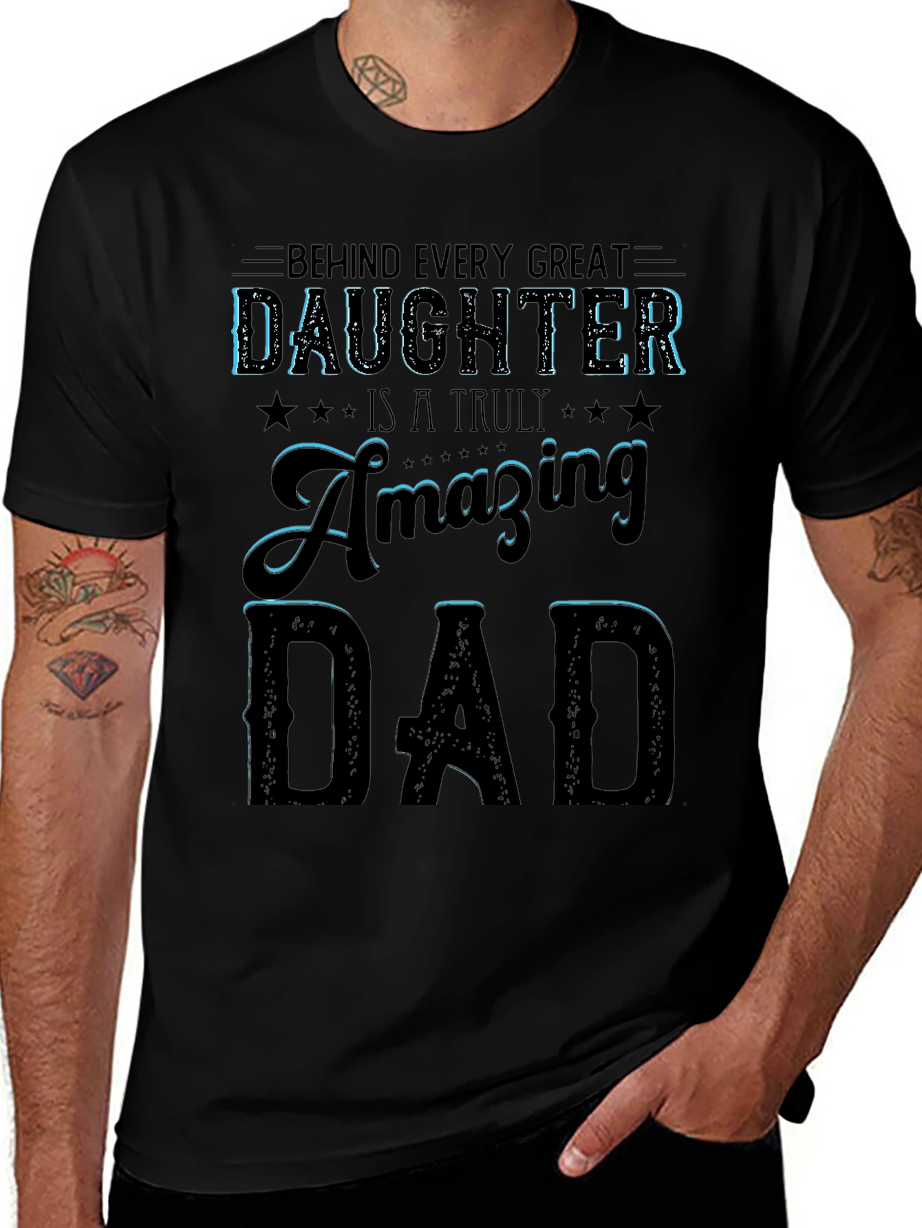 Amazing Dad Daughter Graphic Tee