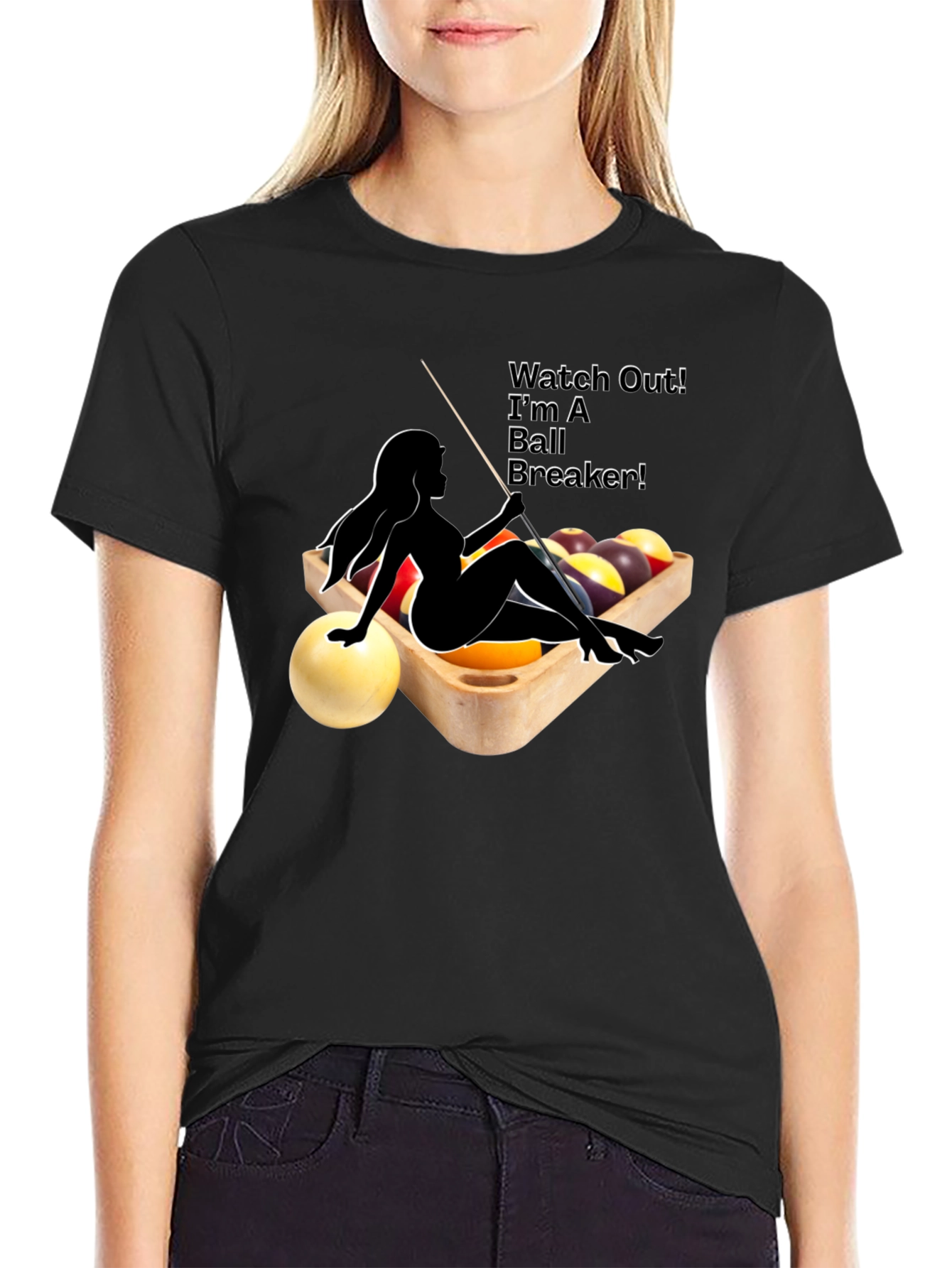 Billiards Ball Breaker T-Shirt - Pool Player Tee