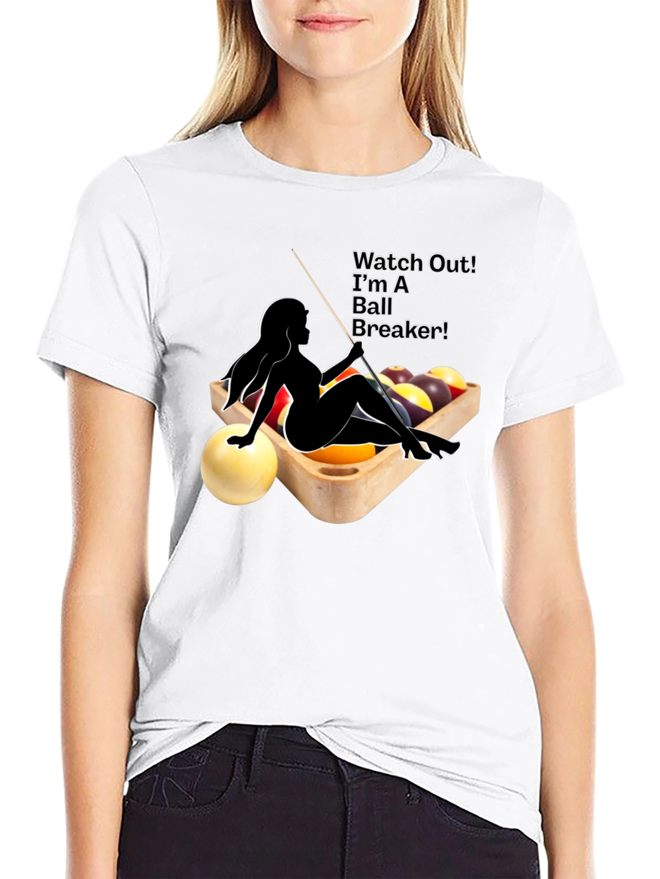 Billiards Ball Breaker T-Shirt - Pool Player Tee