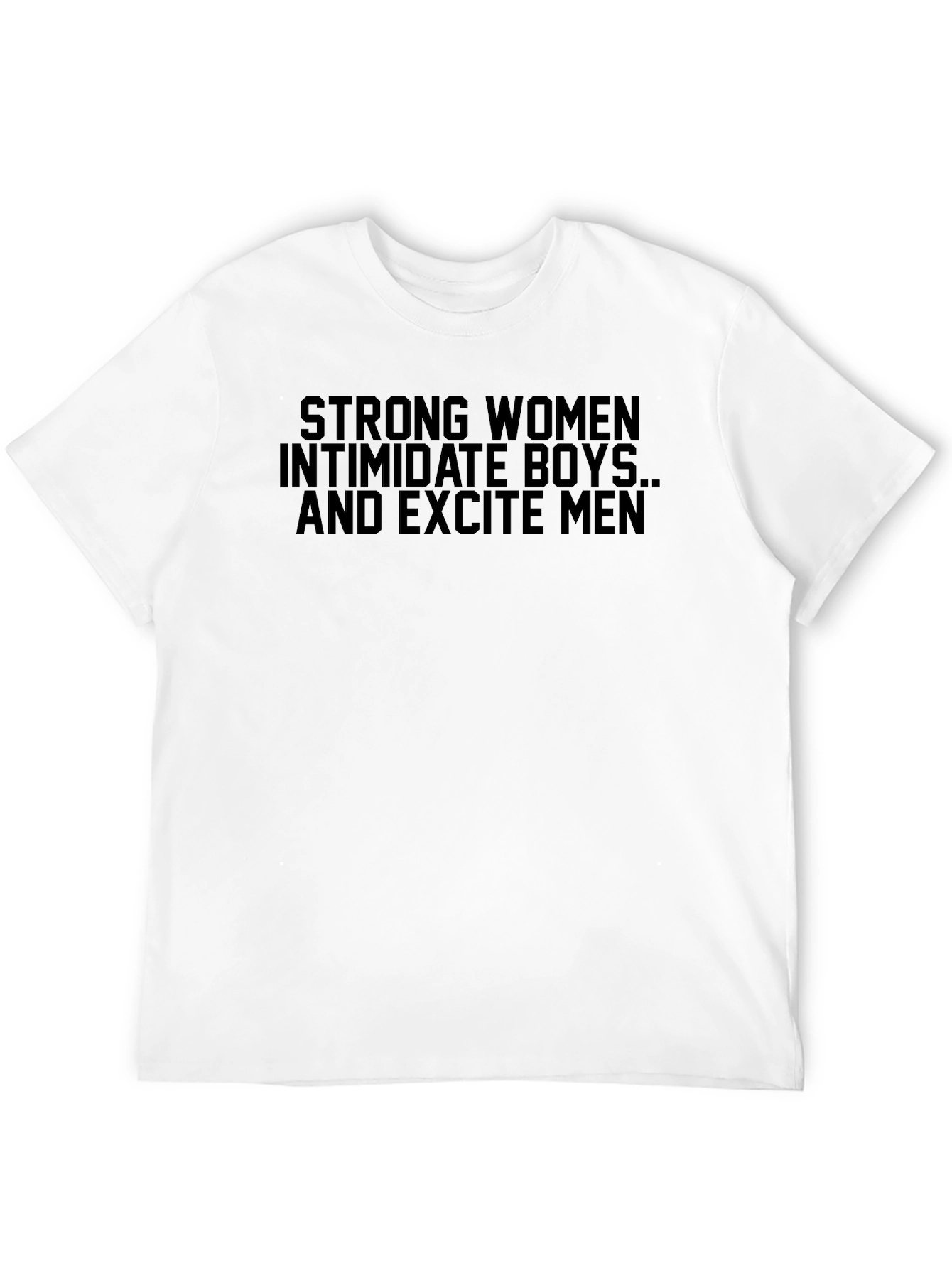 Strong Women Slogan Graphic Tee