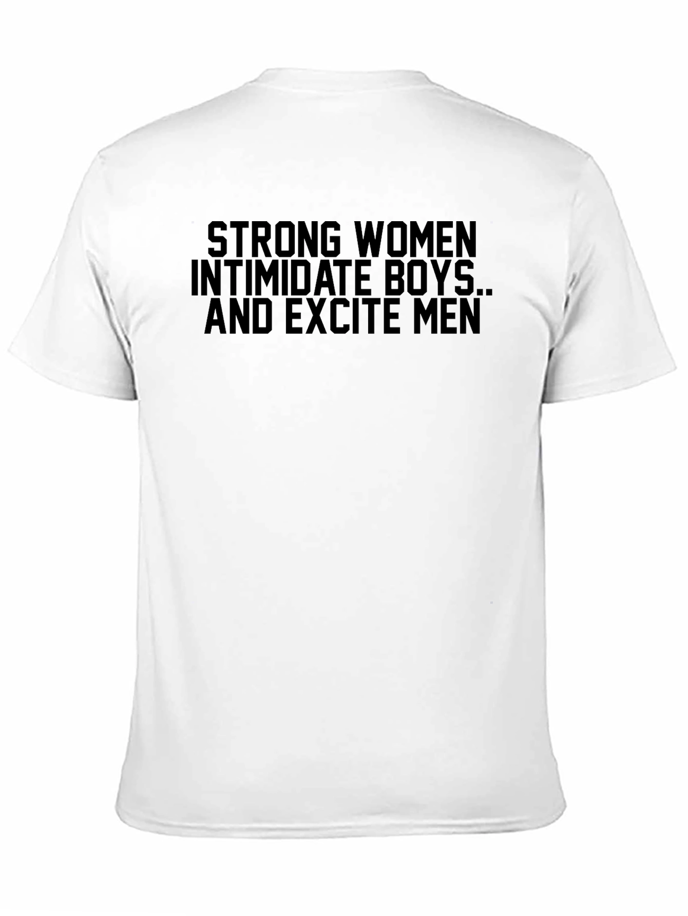 Strong Women Slogan Graphic Tee