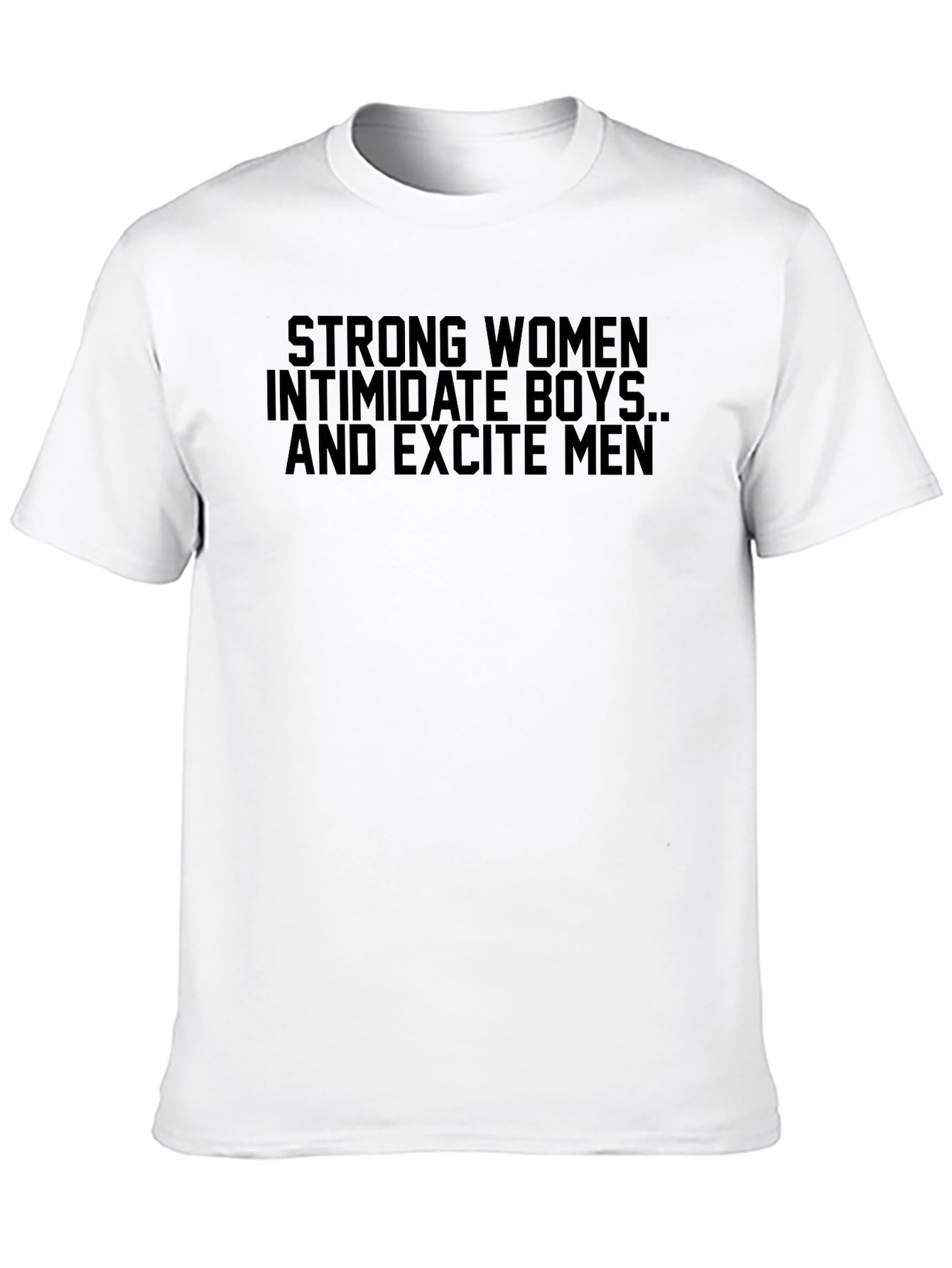 Strong Women Slogan Graphic Tee