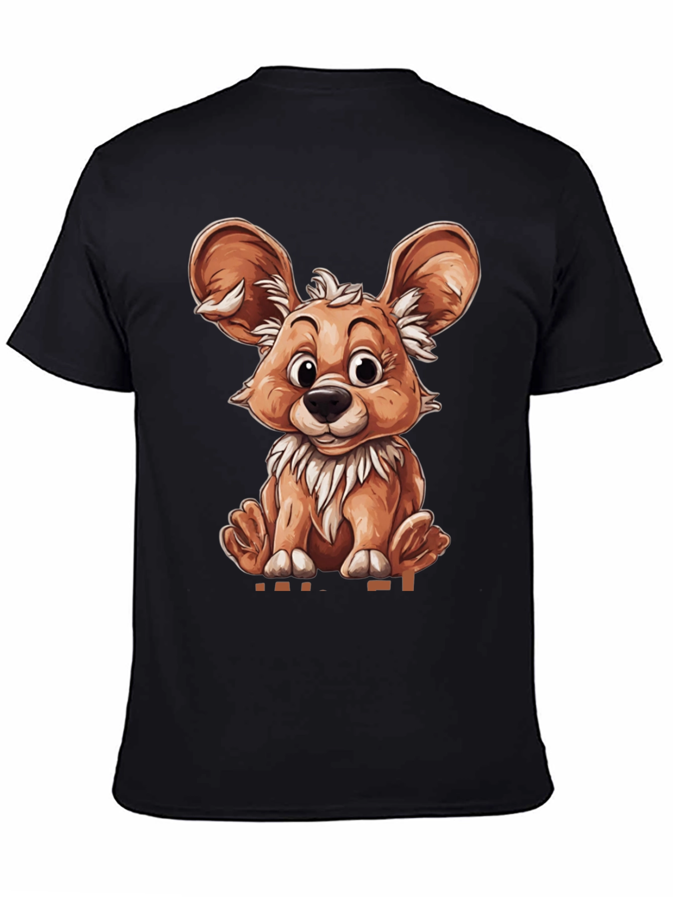 Cartoon Animal Graphic T-Shirt