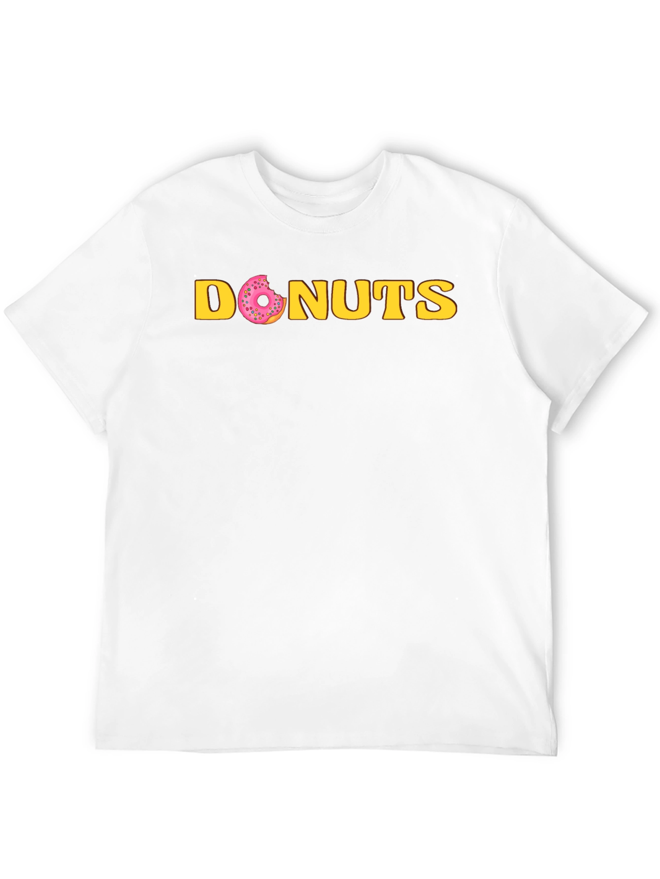 Donuts Graphic Tee - Fun Casual T-Shirt