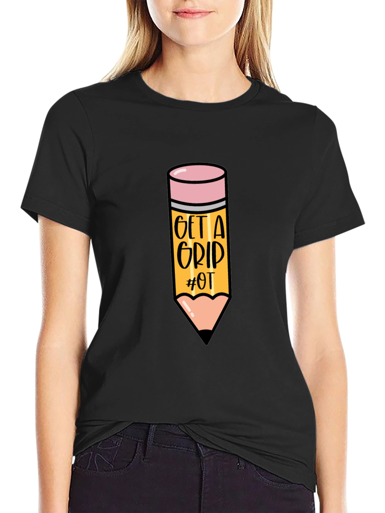 Get a Grip OT T-Shirt - Occupational Therapy Tee