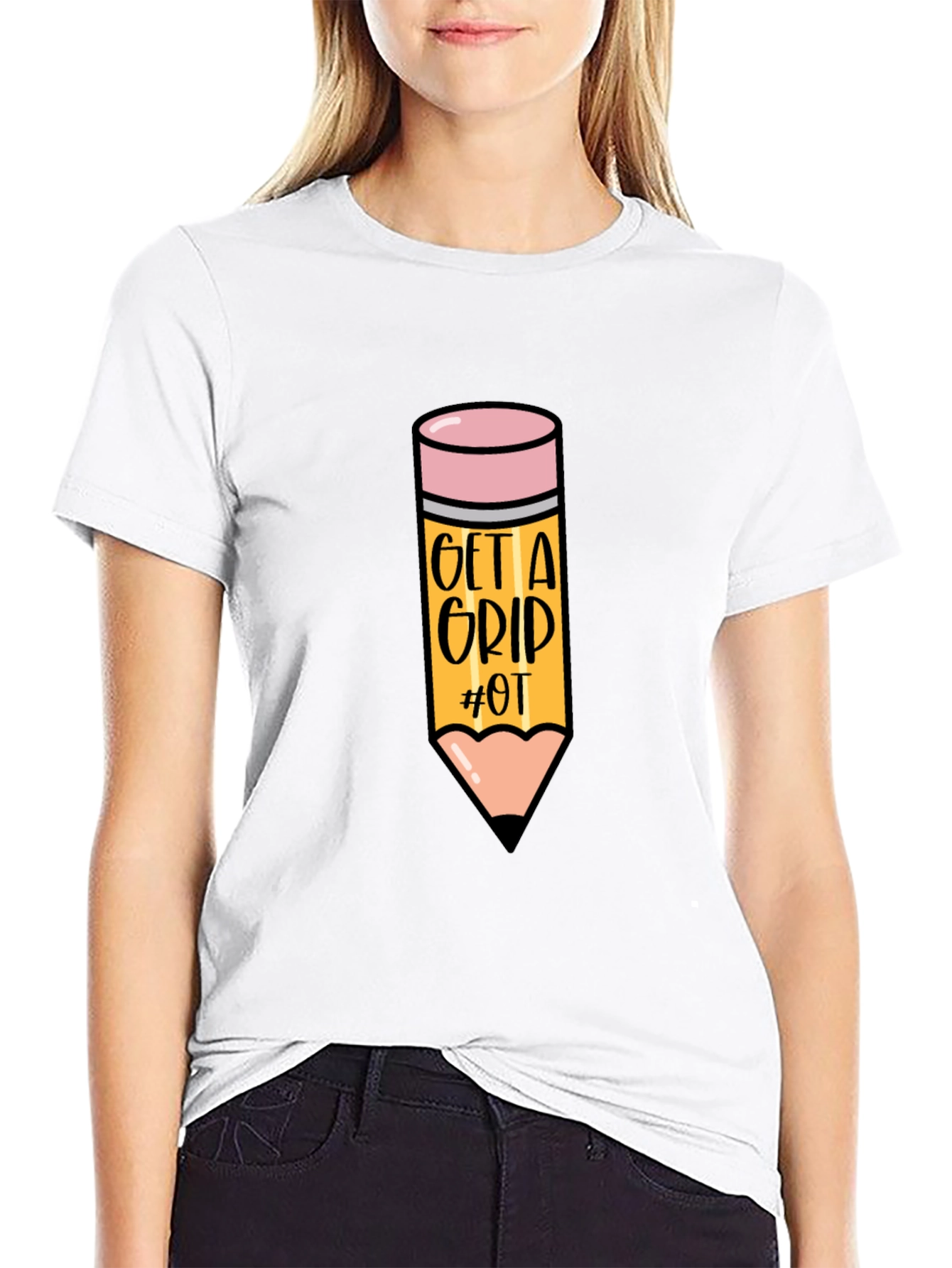 Get a Grip OT T-Shirt - Occupational Therapy Tee