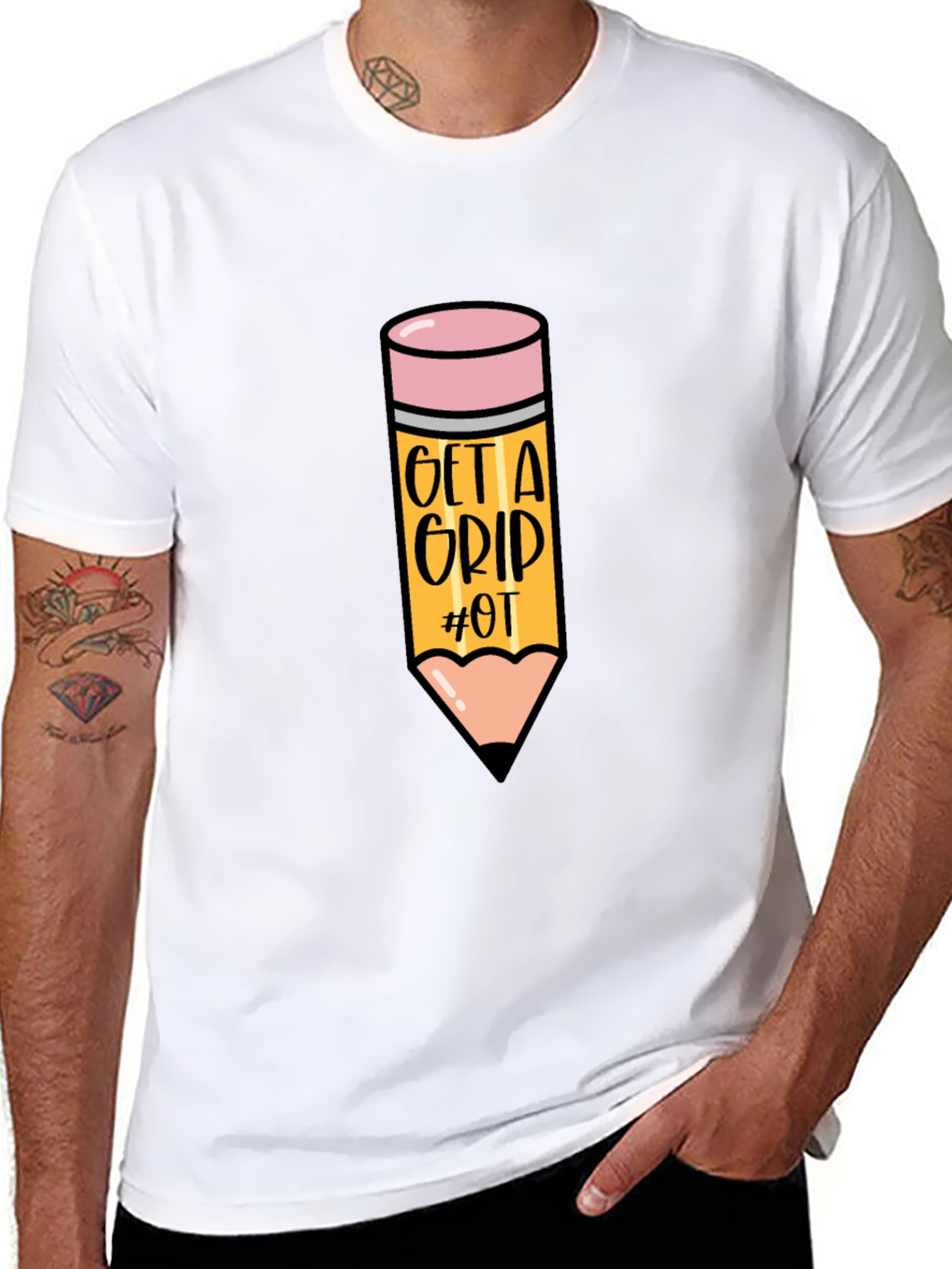 Get a Grip OT T-Shirt - Occupational Therapy Tee