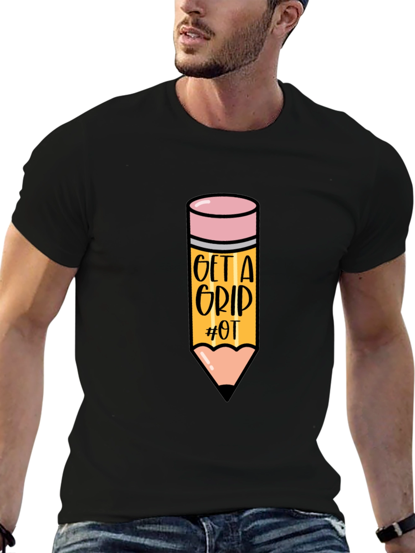 Get a Grip OT T-Shirt - Occupational Therapy Tee