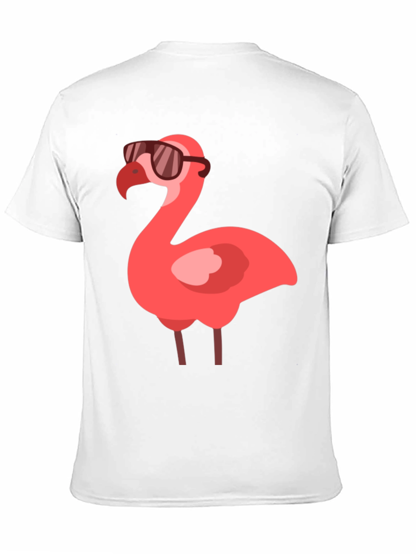 Cool Flamingo Graphic Tee - Stylish Black T-Shirt