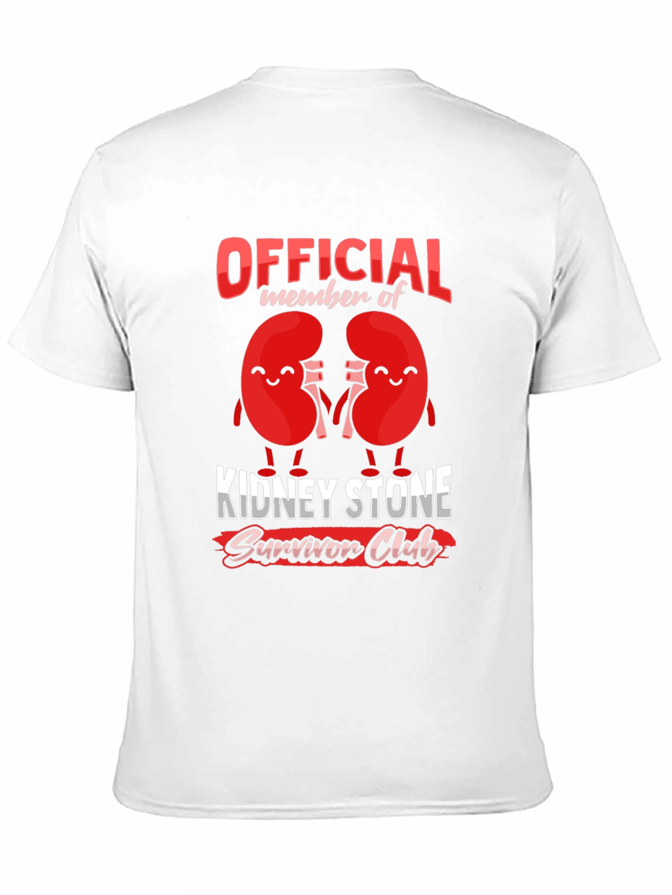 Kidney Stone Survivor Club T-Shirt - Official Member
