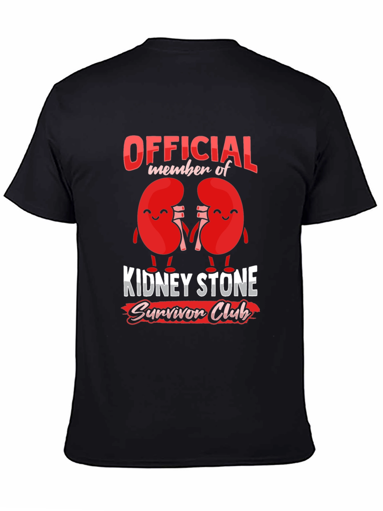 Kidney Stone Survivor Club T-Shirt - Official Member