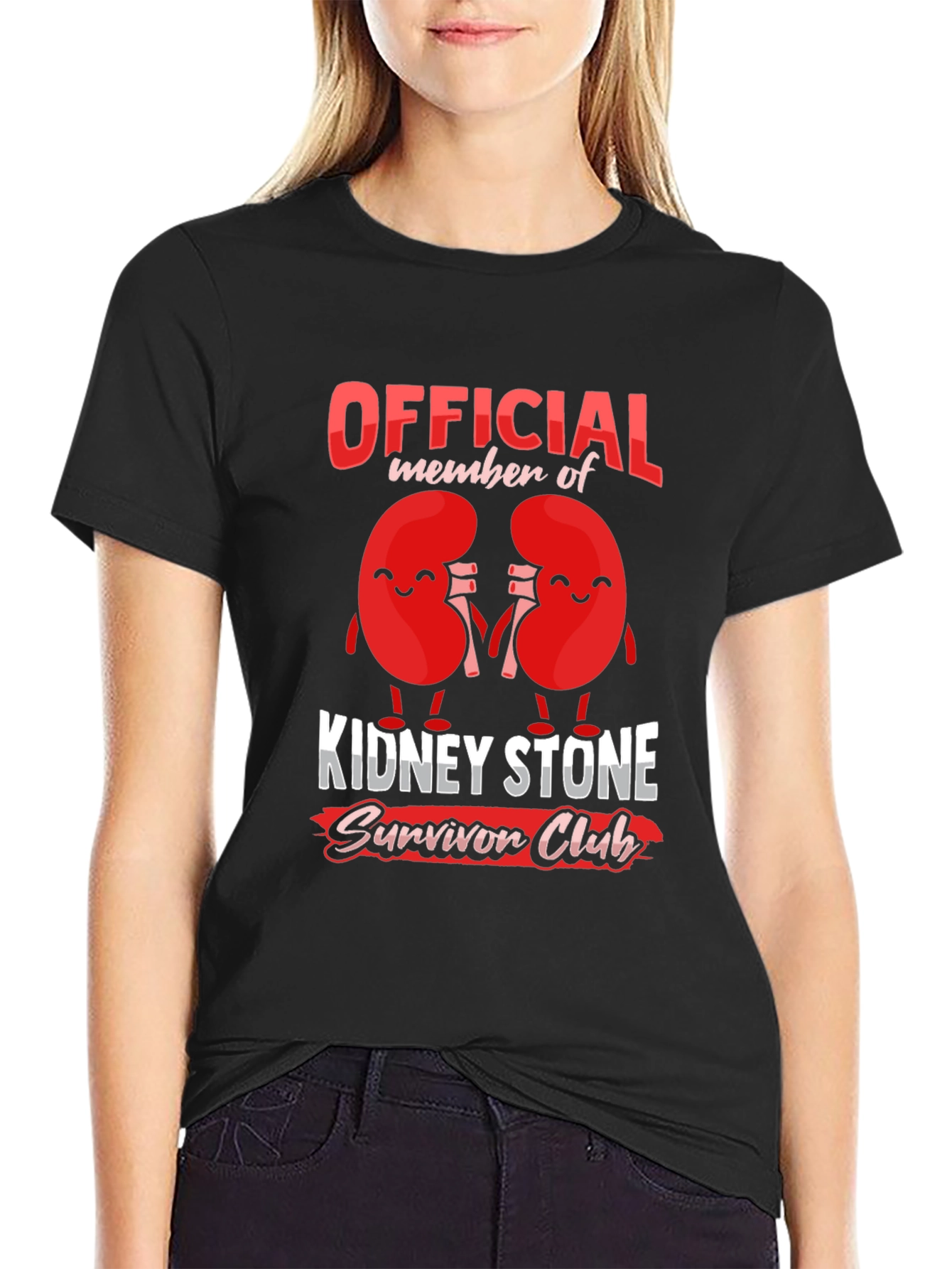 Kidney Stone Survivor Club T-Shirt - Official Member