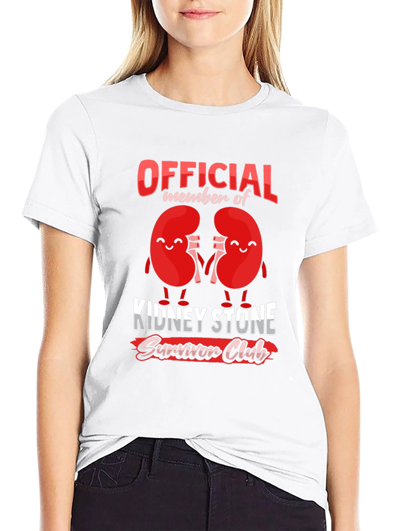 Kidney Stone Survivor Club T-Shirt - Official Member