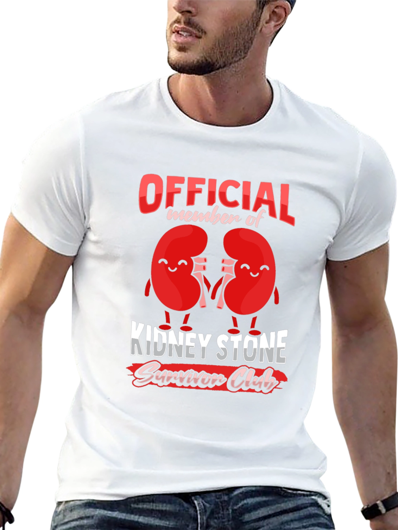 Kidney Stone Survivor Club T-Shirt - Official Member