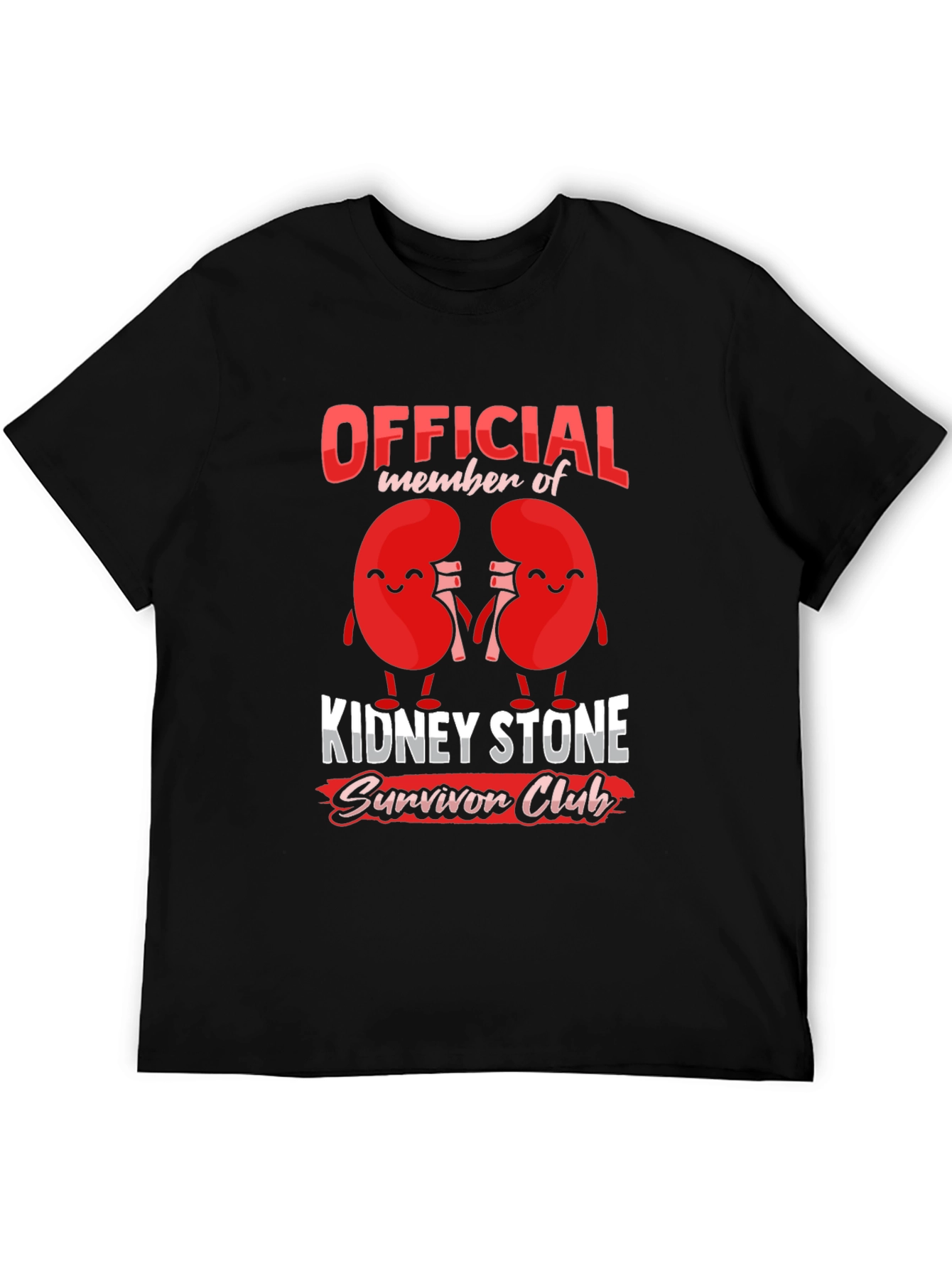 Kidney Stone Survivor Club T-Shirt - Official Member