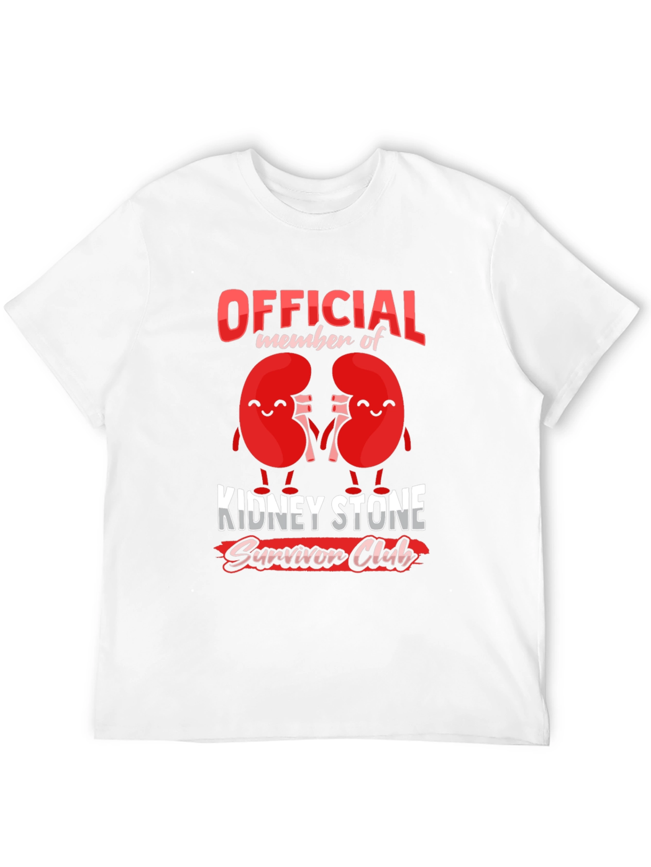 Kidney Stone Survivor Club T-Shirt - Official Member