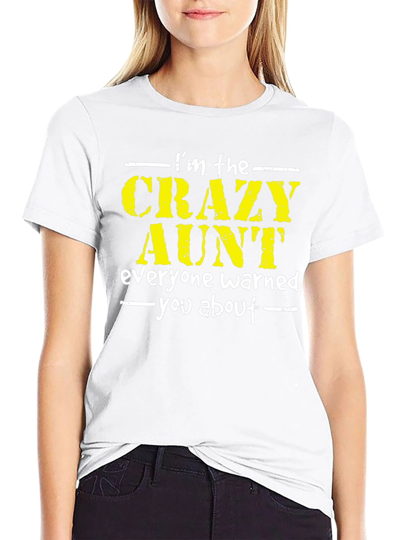 Crazy Aunt T-Shirt - Fun Gift Idea