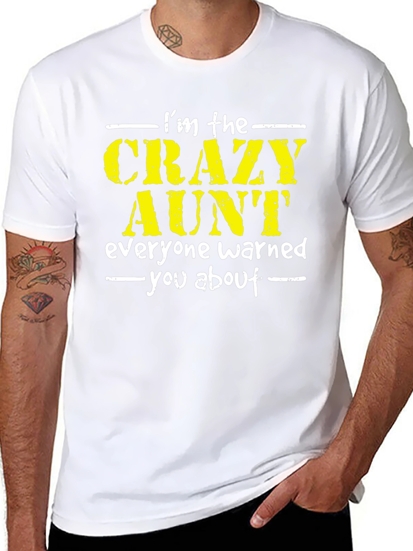 Crazy Aunt T-Shirt - Fun Gift Idea