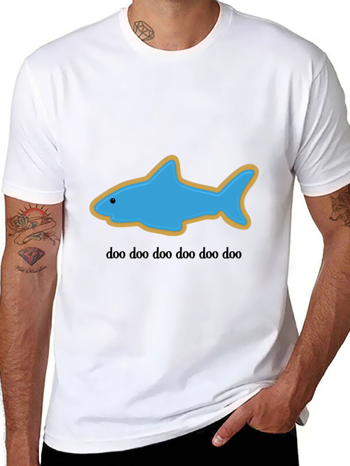 Shark Doo Doo T-Shirt - Soft Cotton Tee