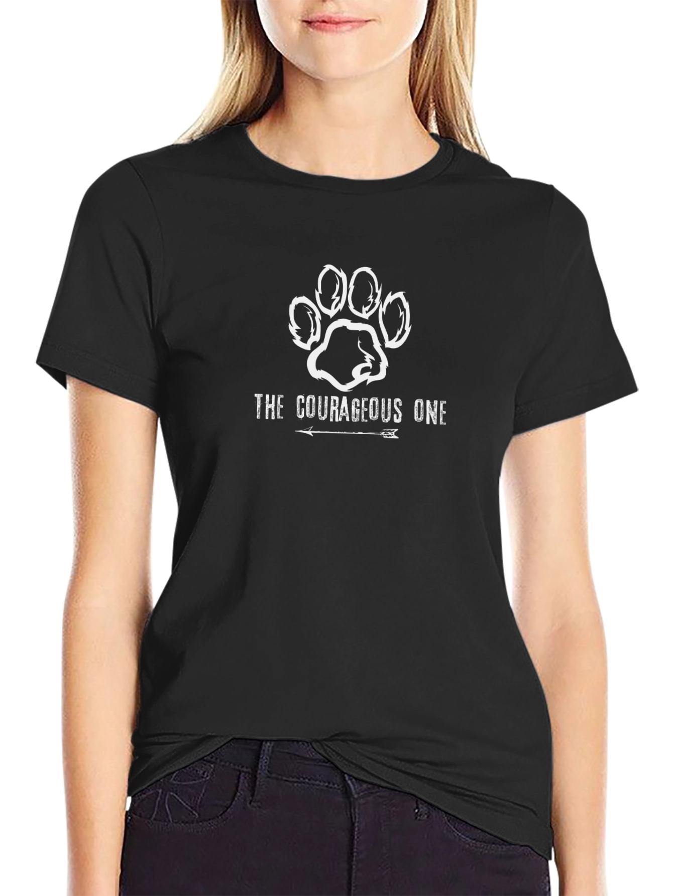 The Courageous One Black T-Shirt