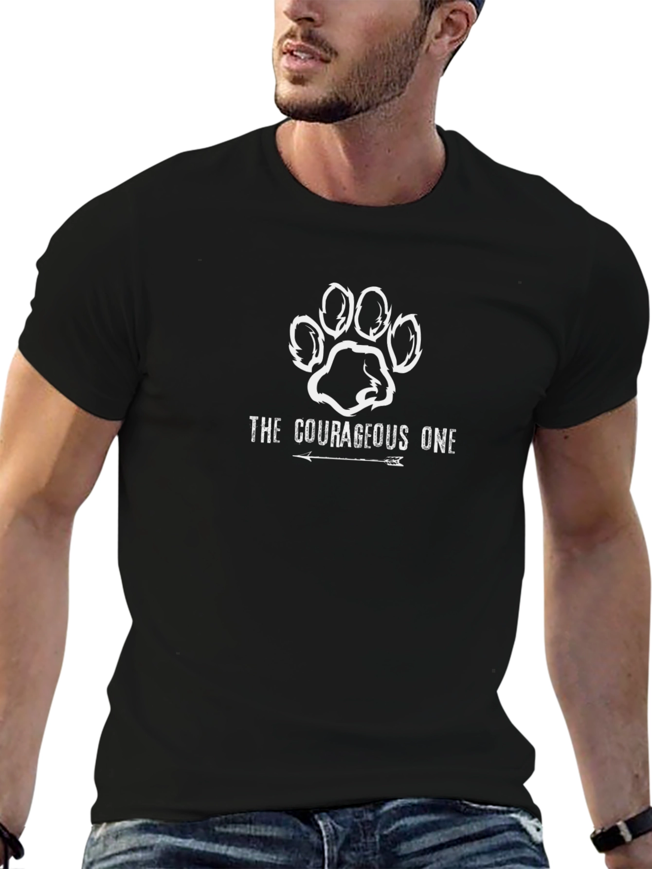 The Courageous One Black T-Shirt