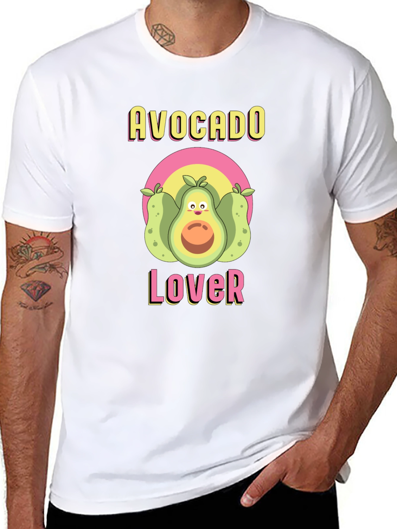 Avocado Lover Graphic T-Shirt