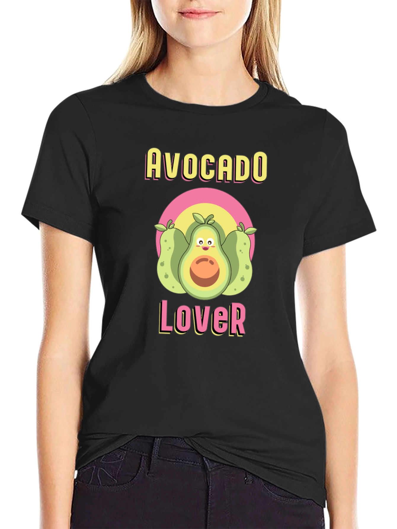 Avocado Lover Graphic T-Shirt