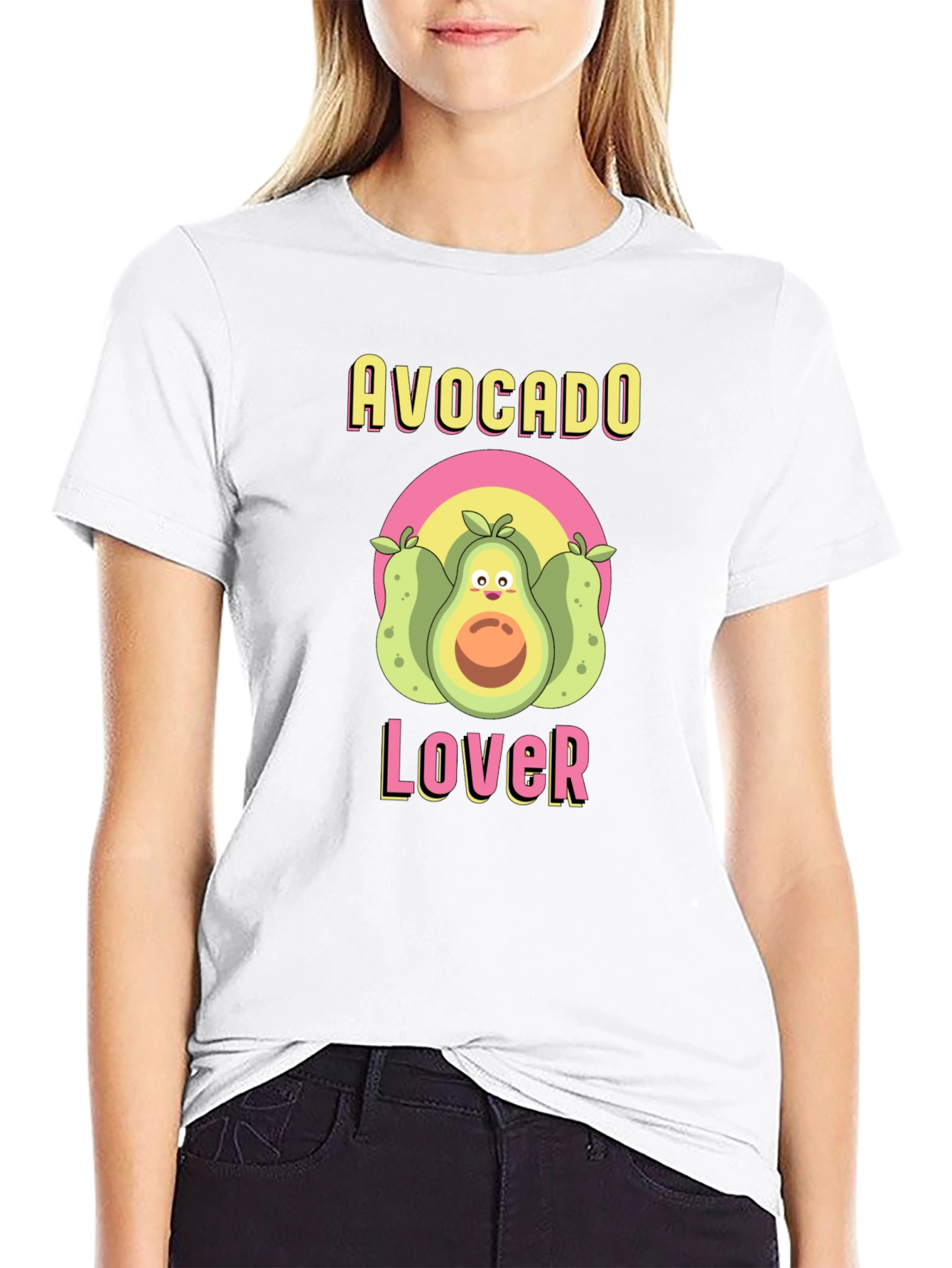 Avocado Lover Graphic T-Shirt
