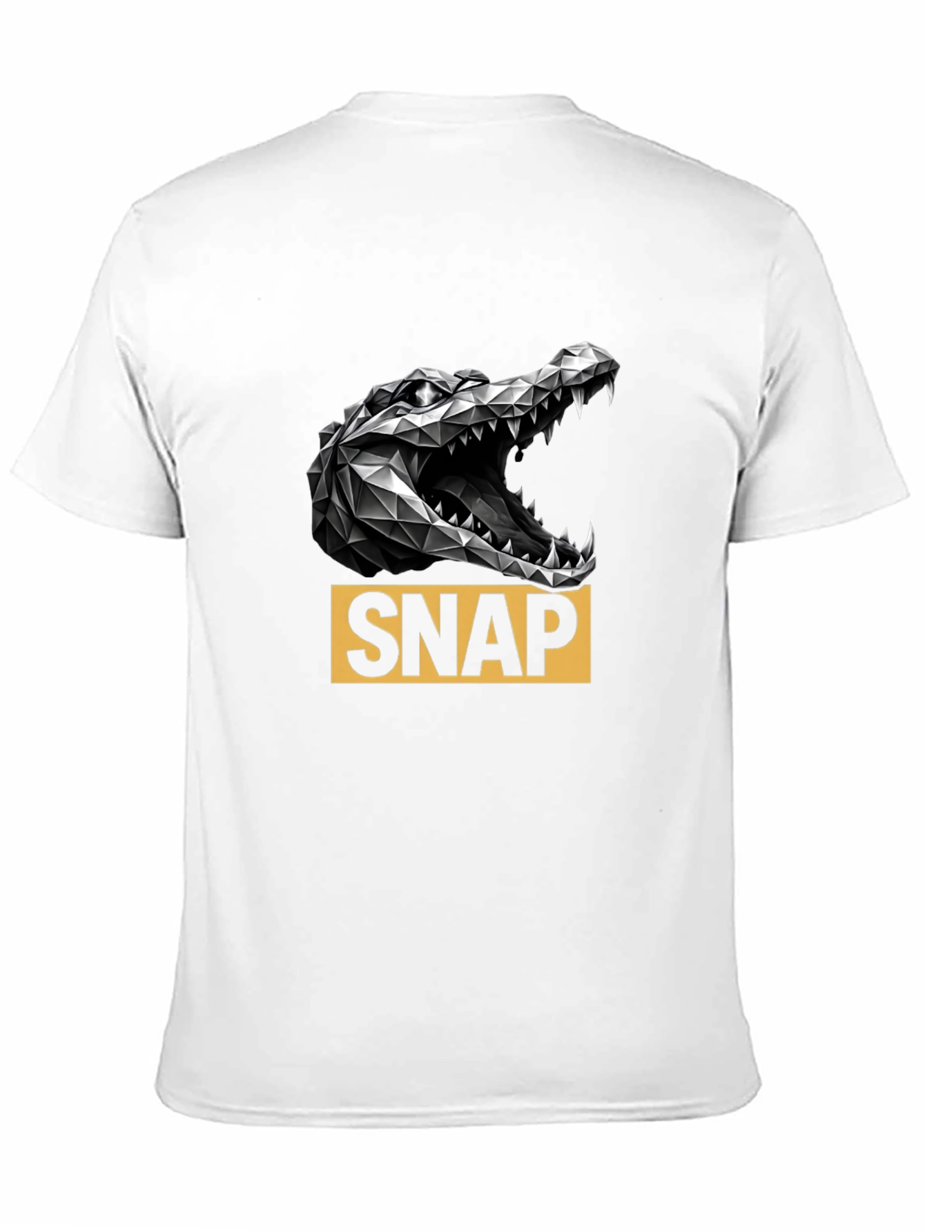 SNAP Alligator Graphic Black Tee