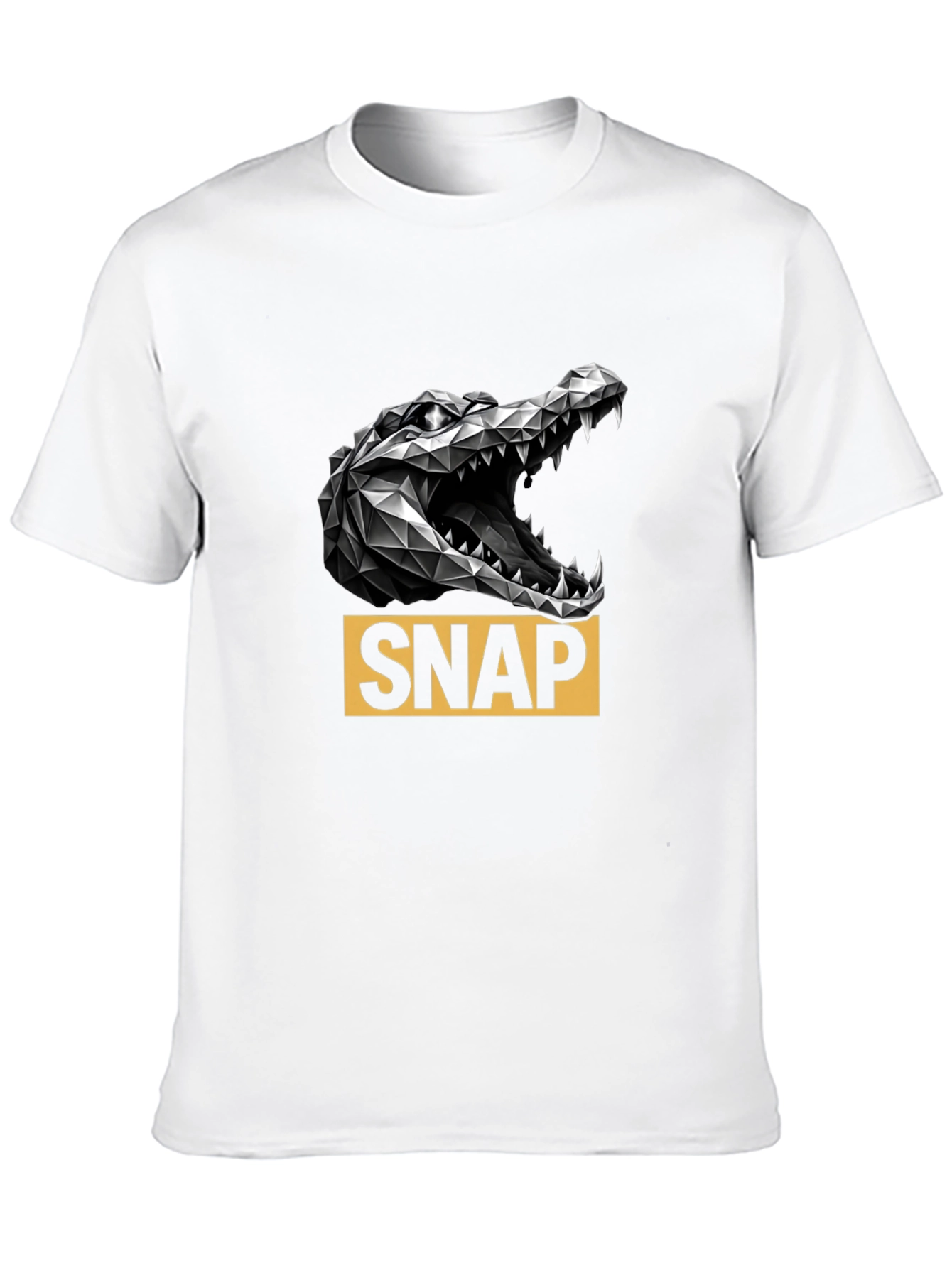 SNAP Alligator Graphic Black Tee