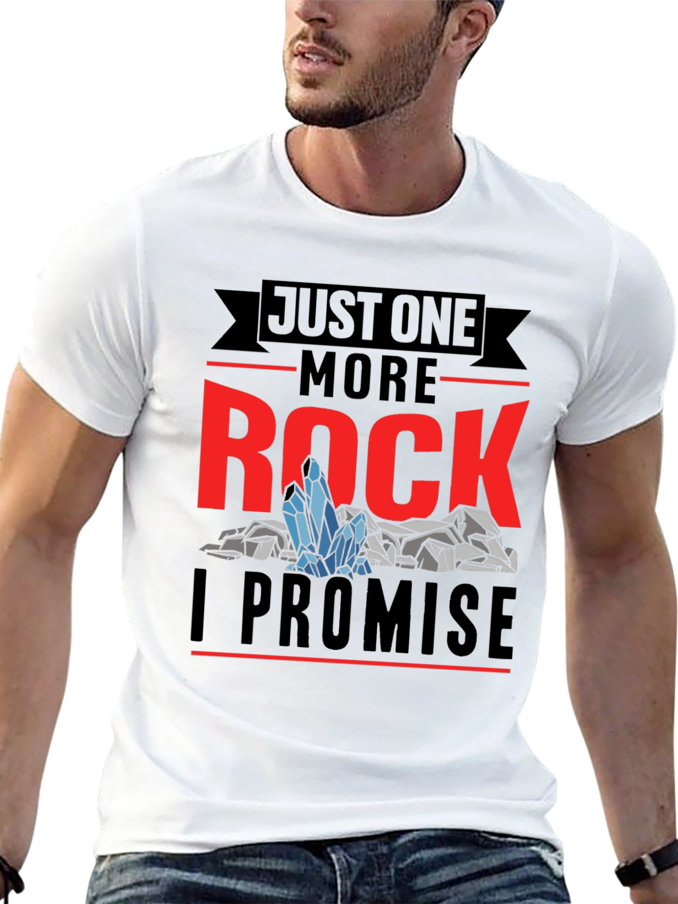 Just One More Rock Promise Graphic T-Shirt