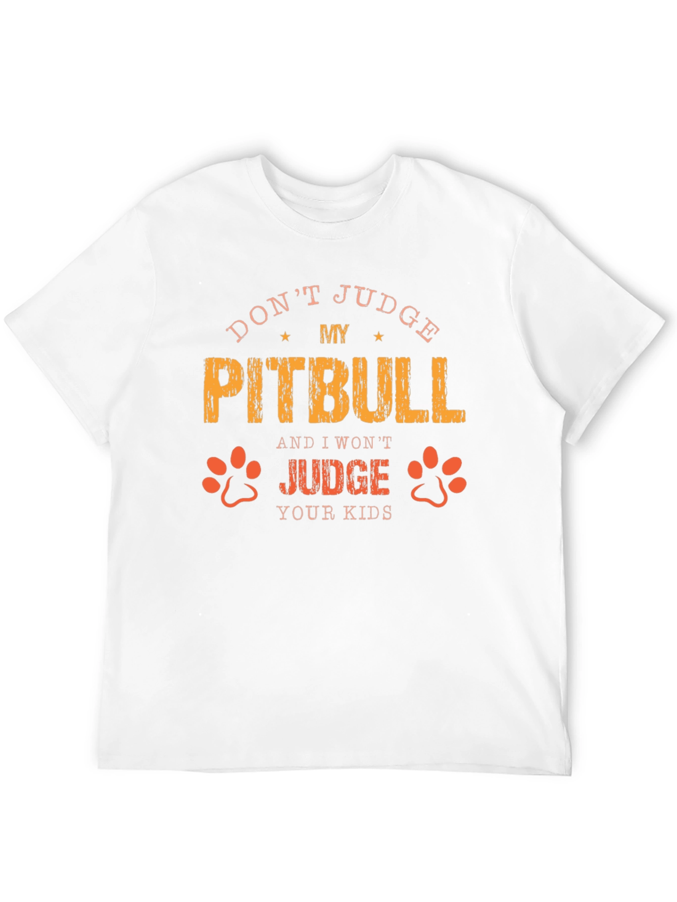Dont Judge My Pitbull Graphic Tee