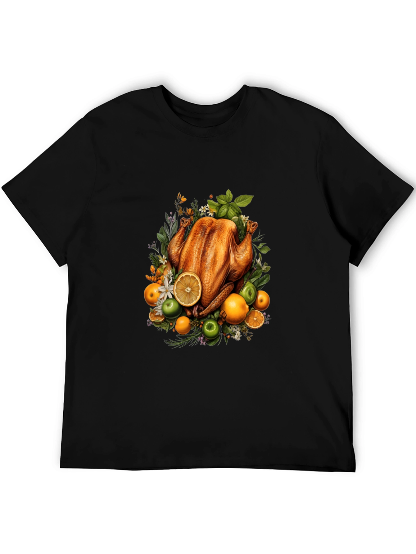 Thanksgiving Feast Graphic Tee - Festive Holiday Apparel