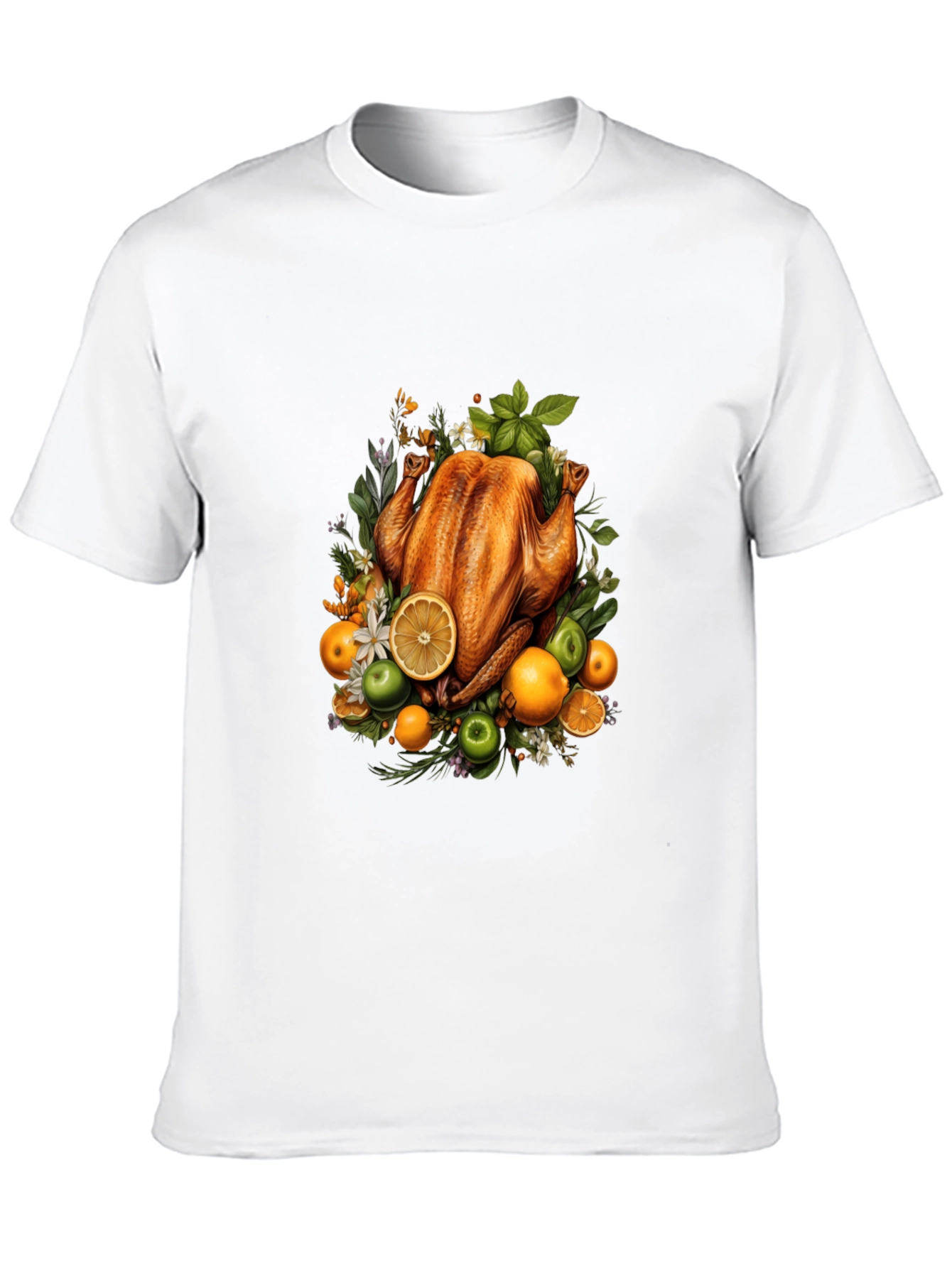 Thanksgiving Feast Graphic Tee - Festive Holiday Apparel