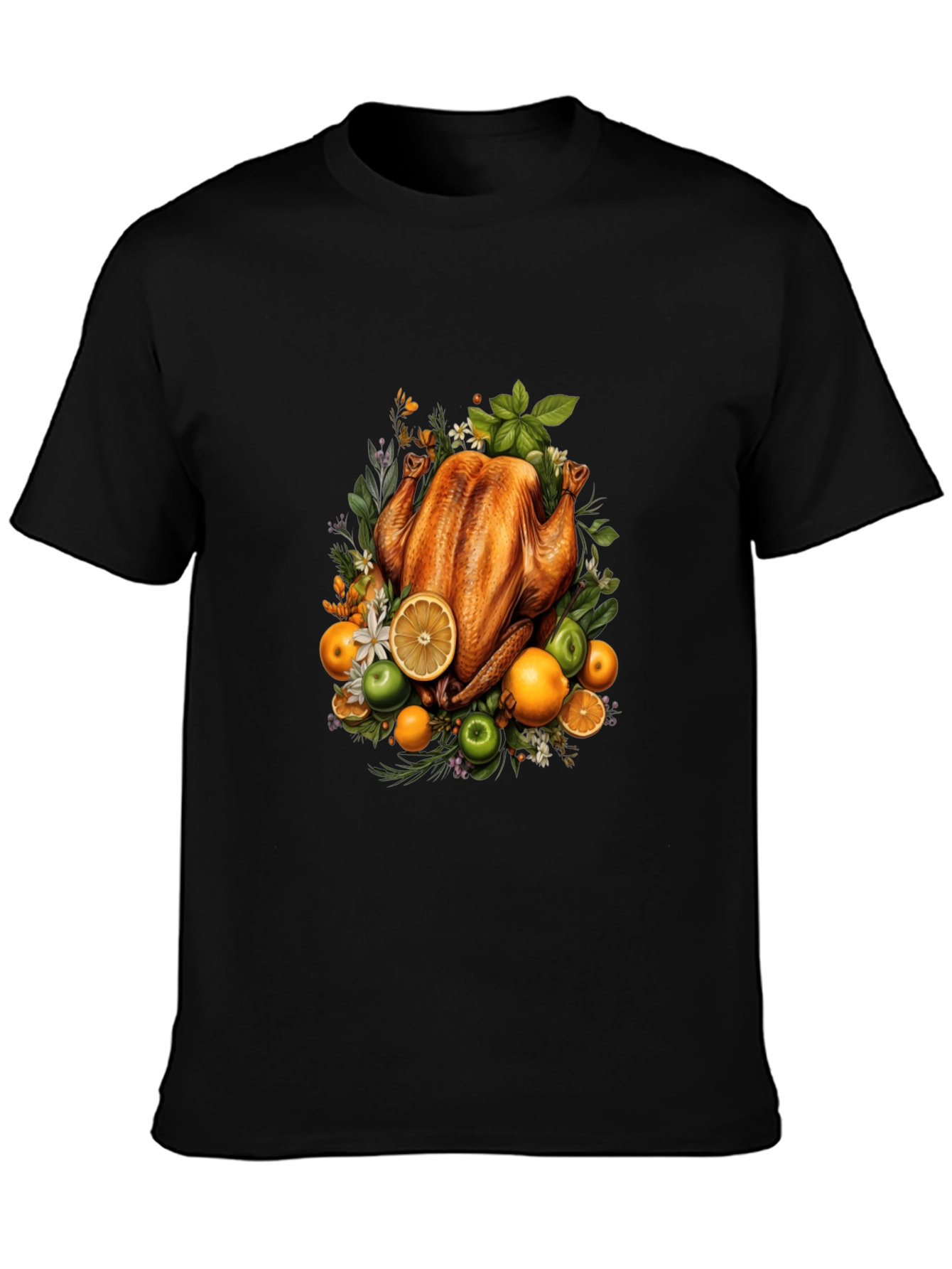 Thanksgiving Feast Graphic Tee - Festive Holiday Apparel