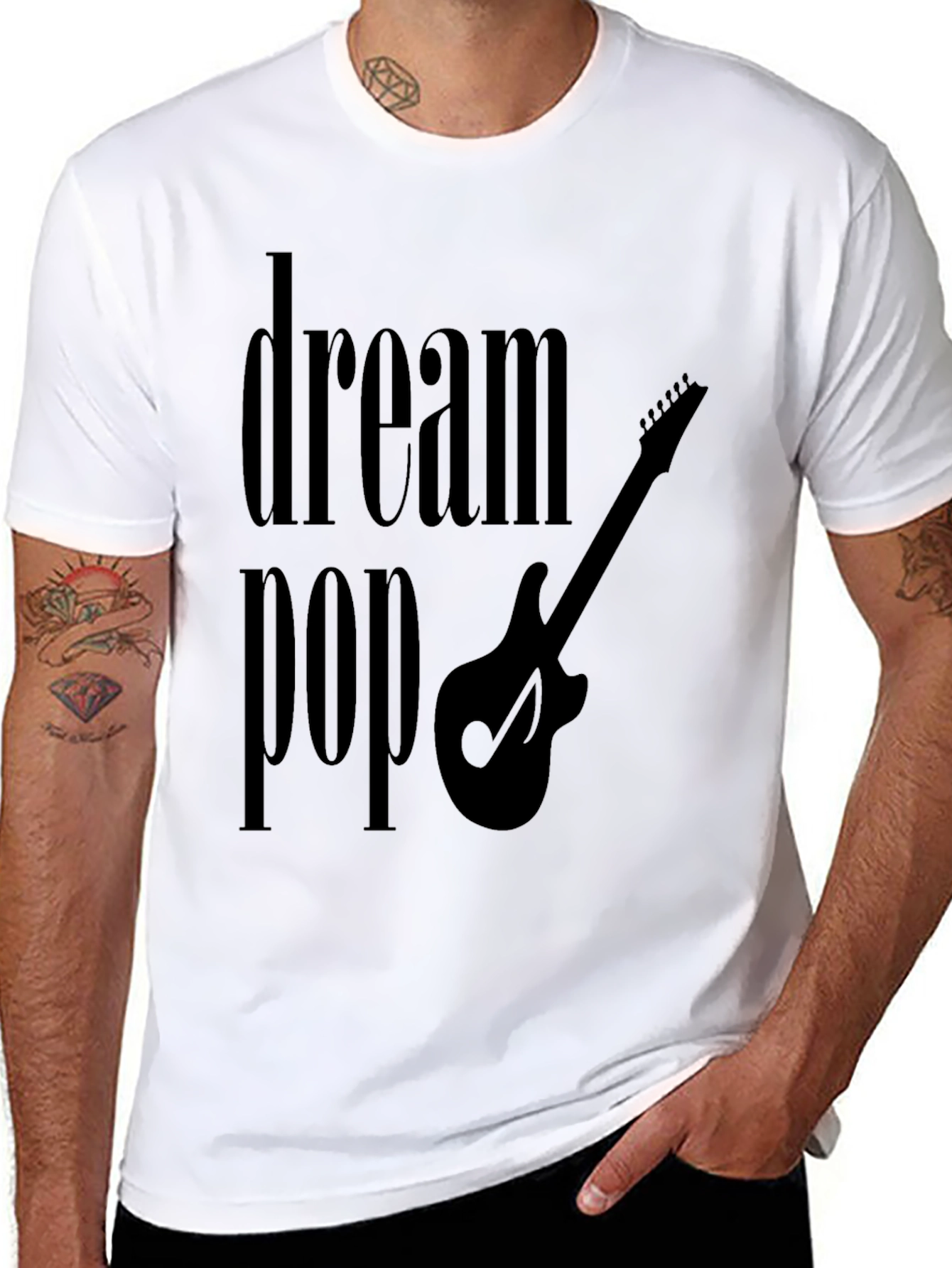Dream Pop Graphic T-Shirt - Music Lover Tee