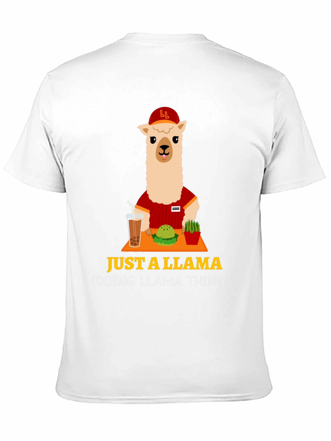 Just A Llama Doing Llama Things T-Shirt