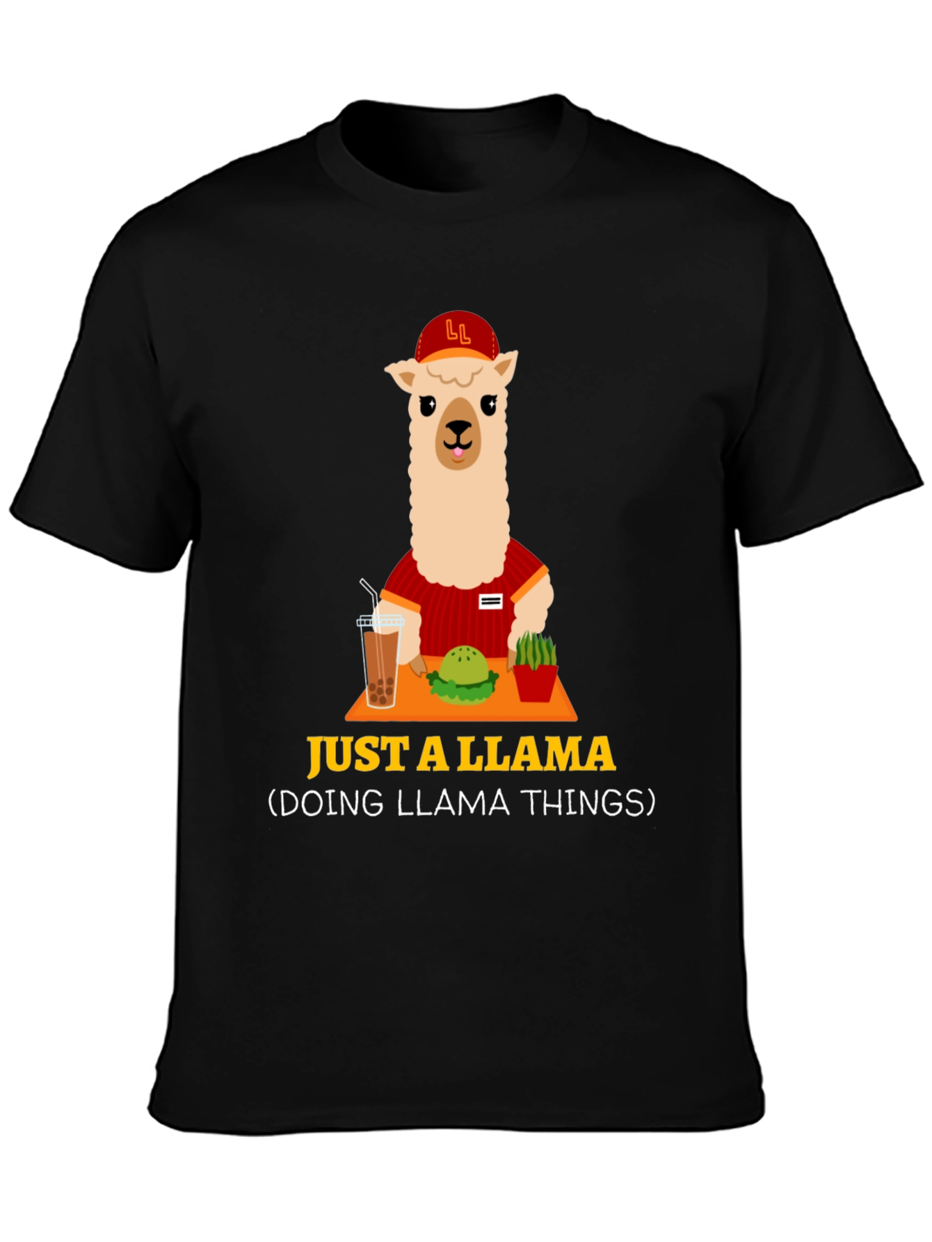 Just A Llama Doing Llama Things T-Shirt