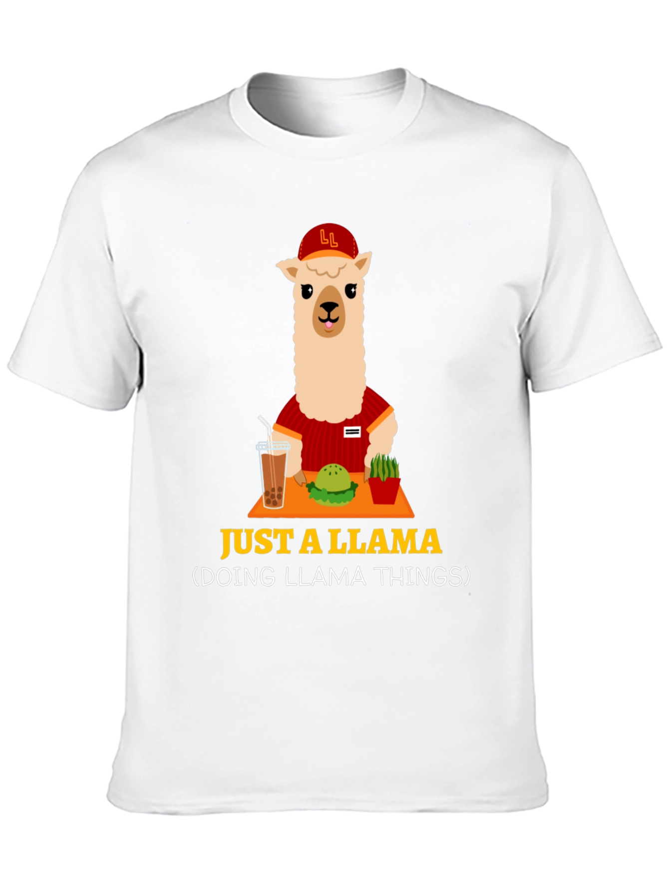 Just A Llama Doing Llama Things T-Shirt