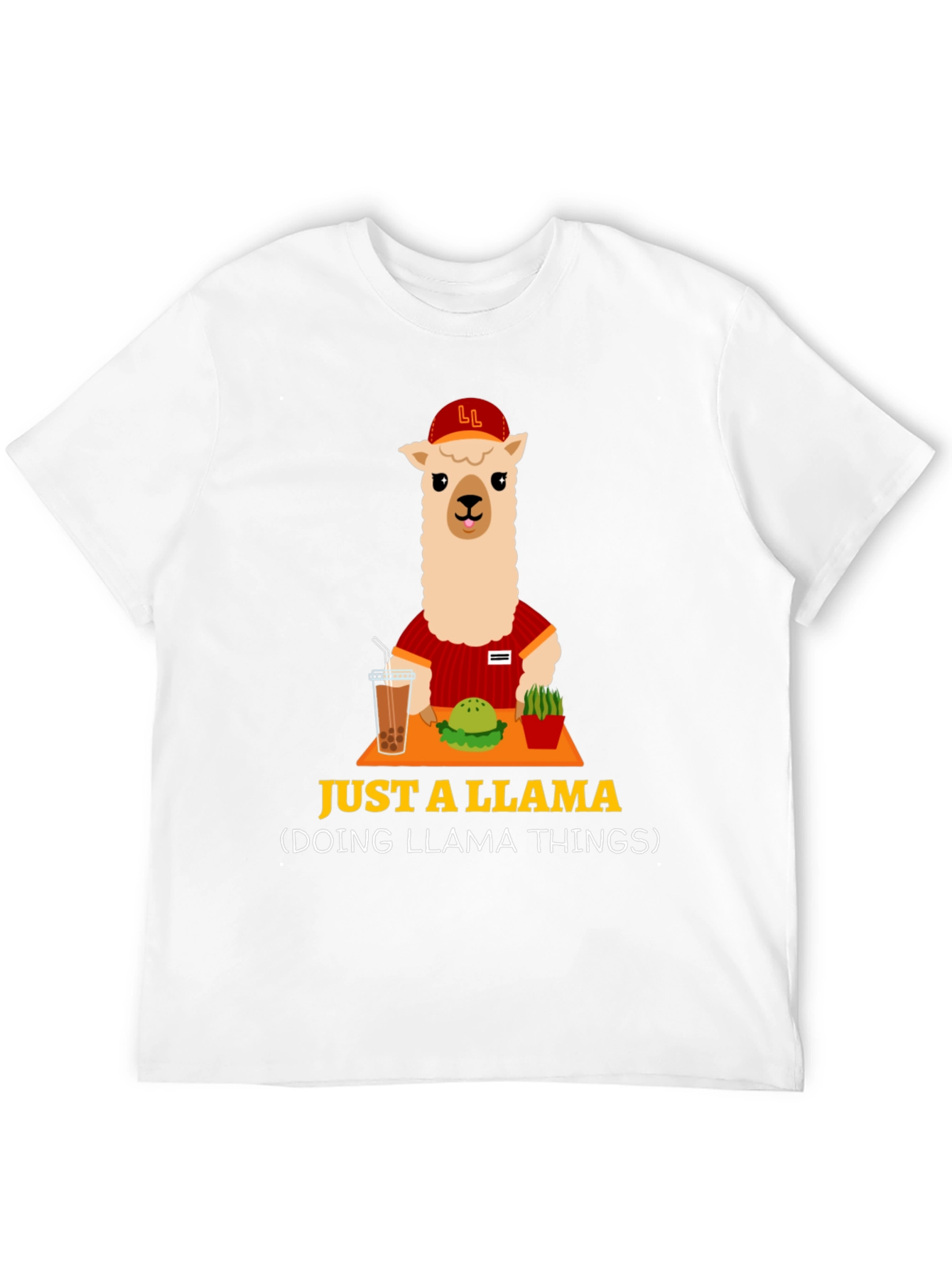 Just A Llama Doing Llama Things T-Shirt