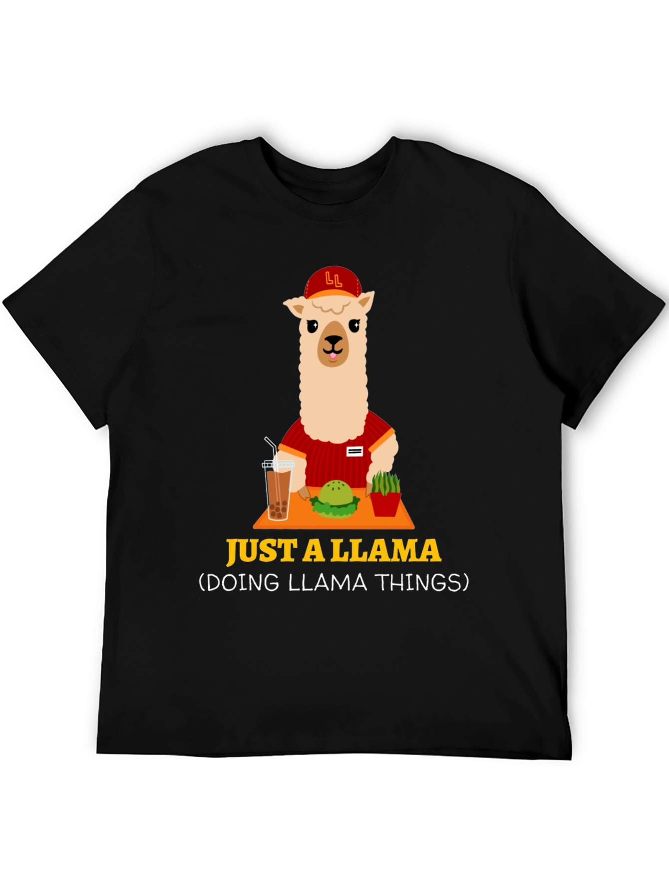 Just A Llama Doing Llama Things T-Shirt