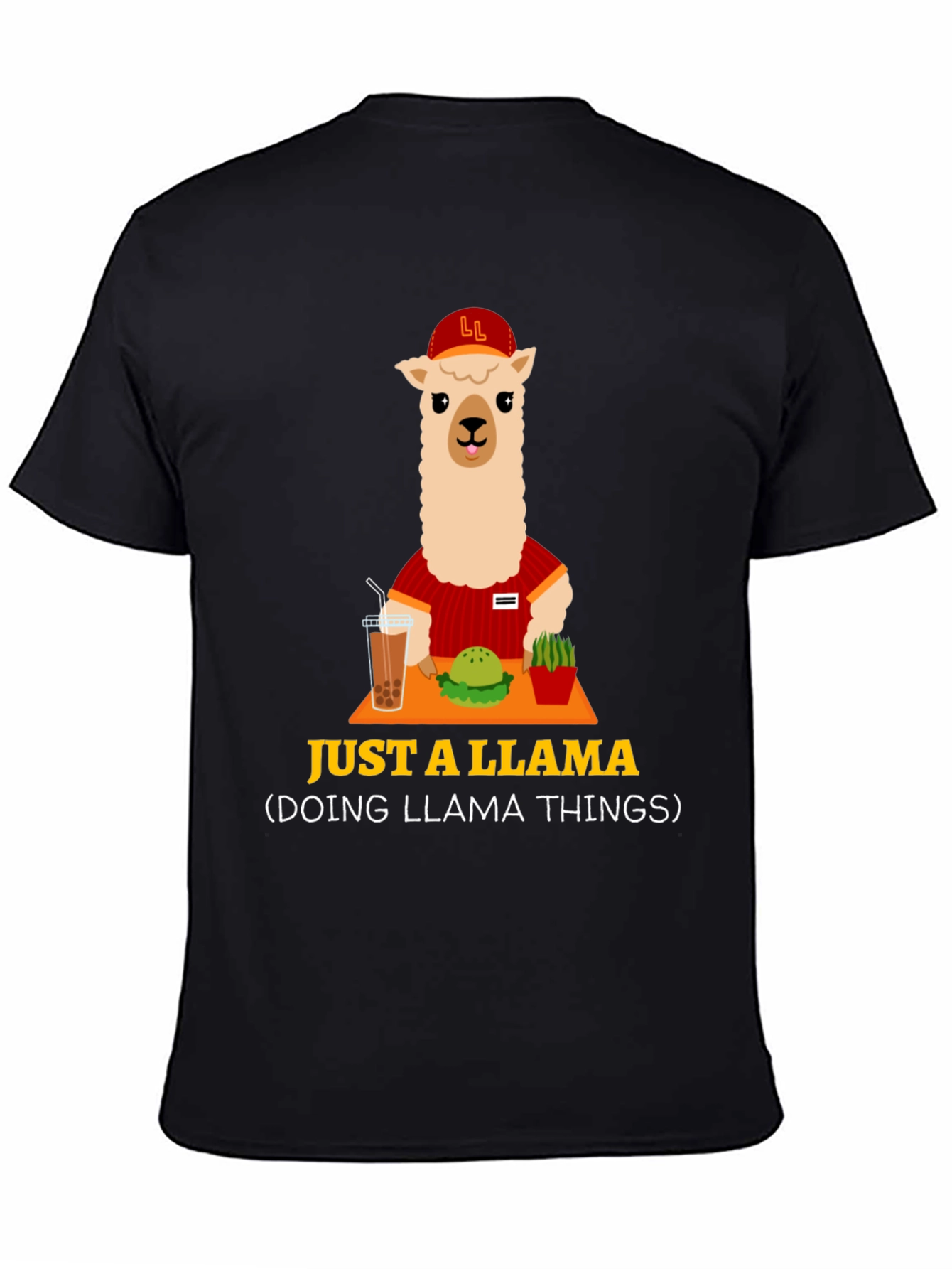 Just A Llama Doing Llama Things T-Shirt