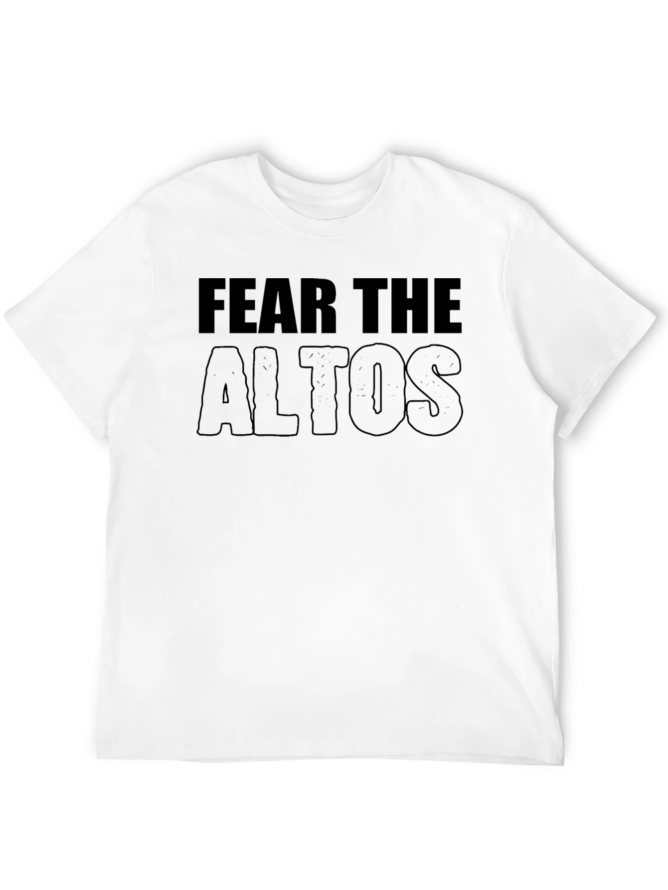 Fear the Altos Graphic Black T-Shirt