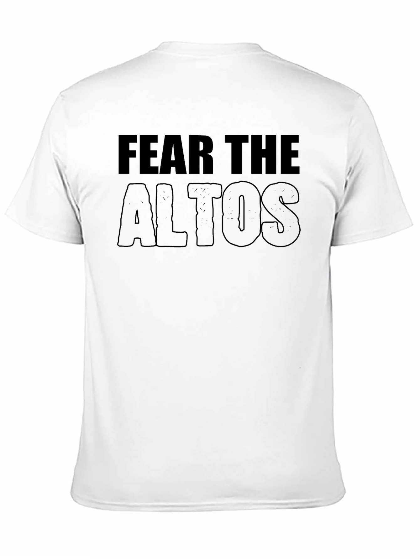 Fear the Altos Graphic Black T-Shirt