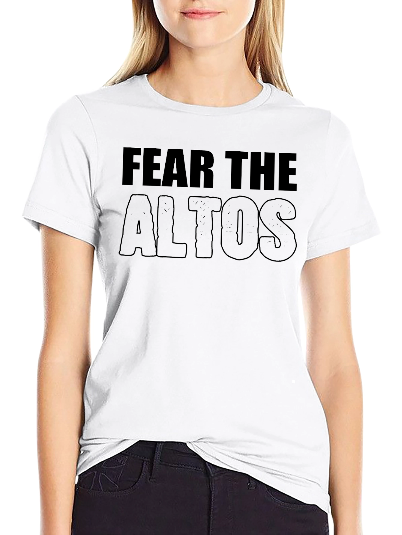 Fear the Altos Graphic Black T-Shirt