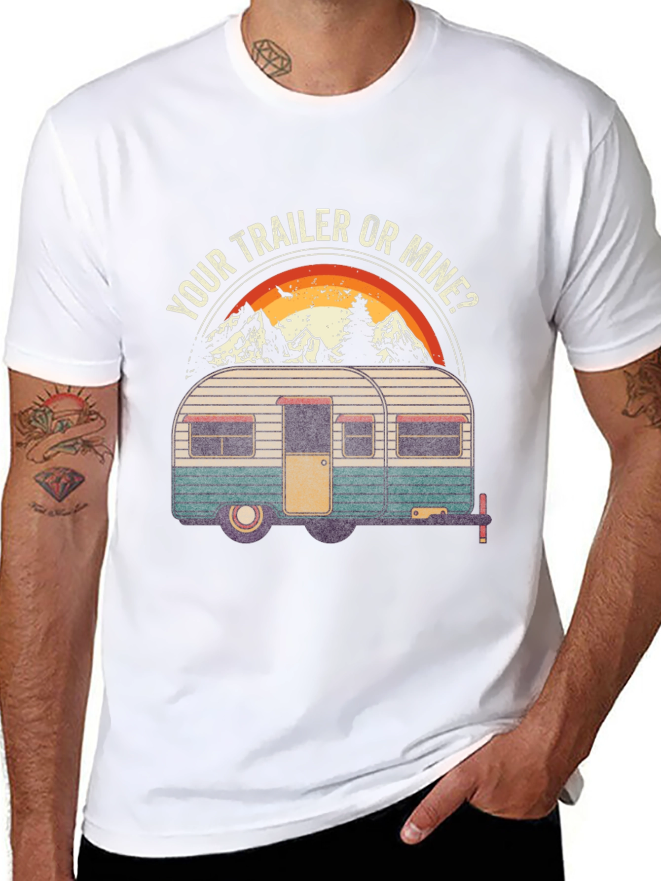 Your Trailer or Mine Camping T-Shirt