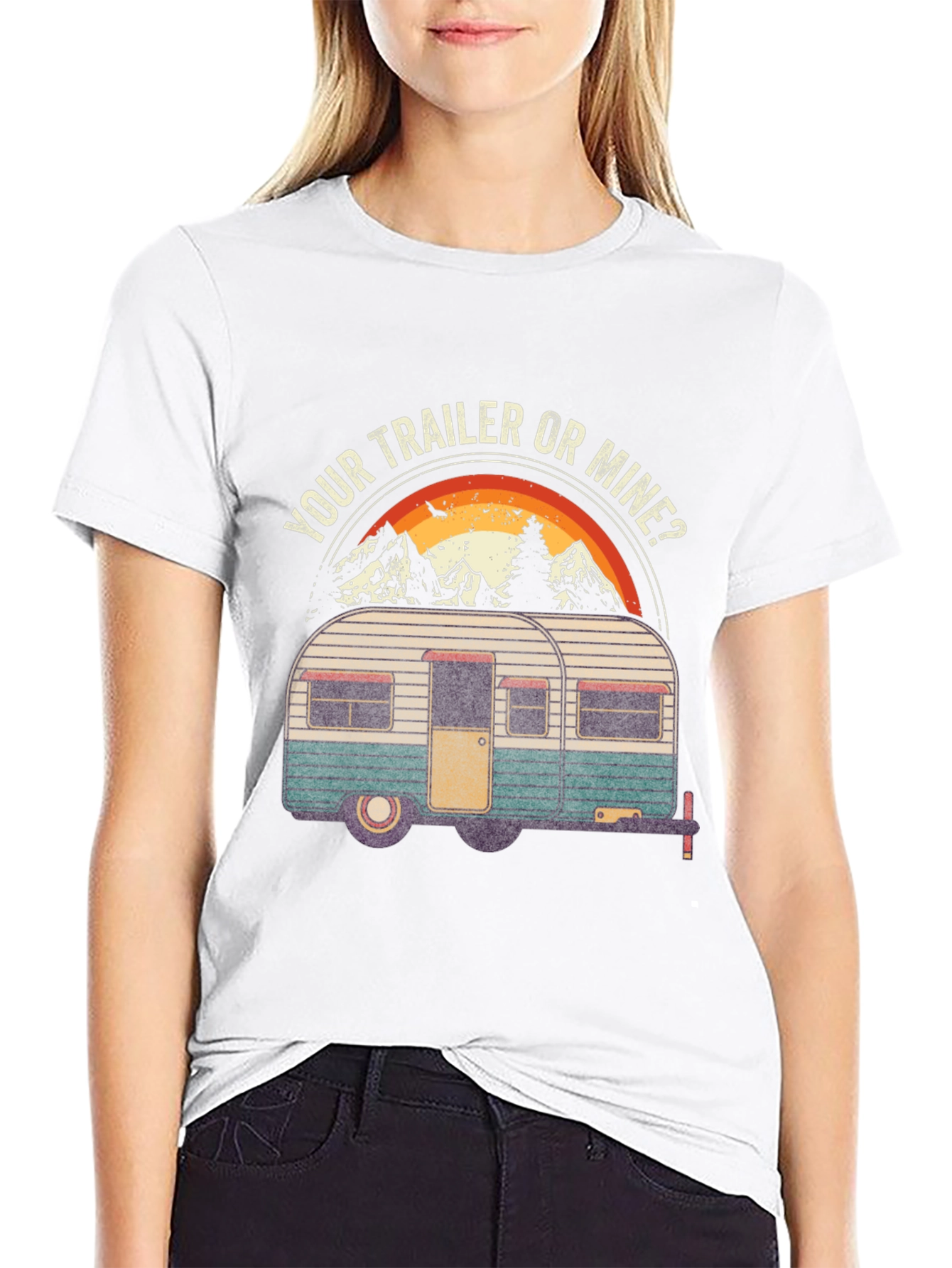Your Trailer or Mine Camping T-Shirt