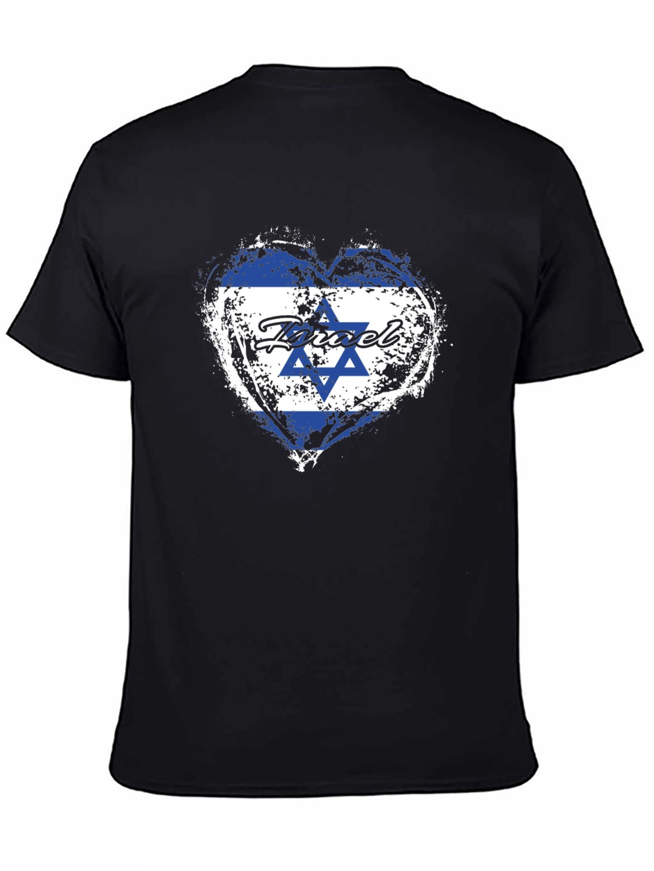 Israel Flag Heart T-Shirt